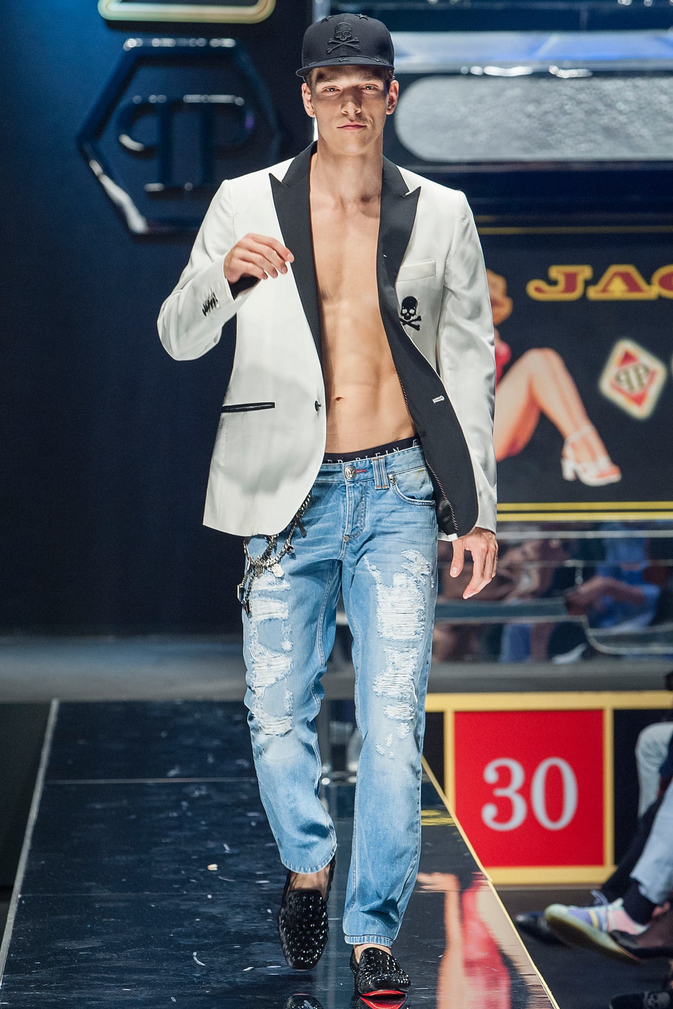 Philipp Plein S/S 14 Menswear Look 45