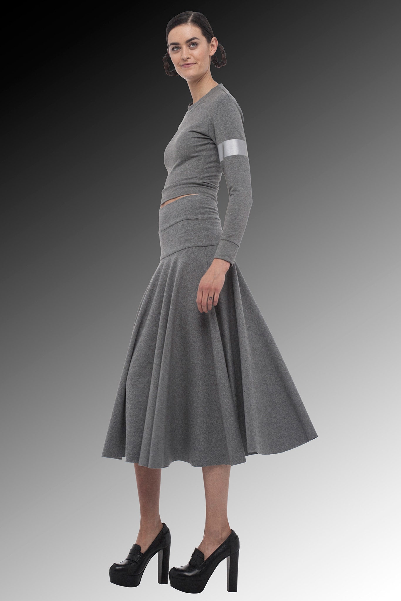 Norma Kamali F/W 15 Look 10