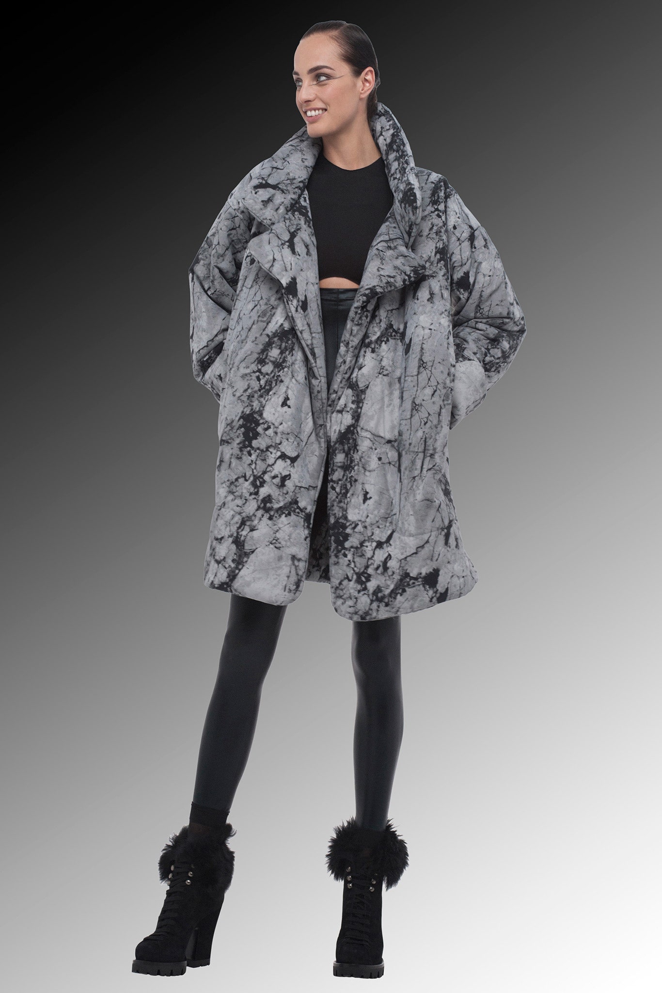 Norma Kamali F/W 15 Look 33