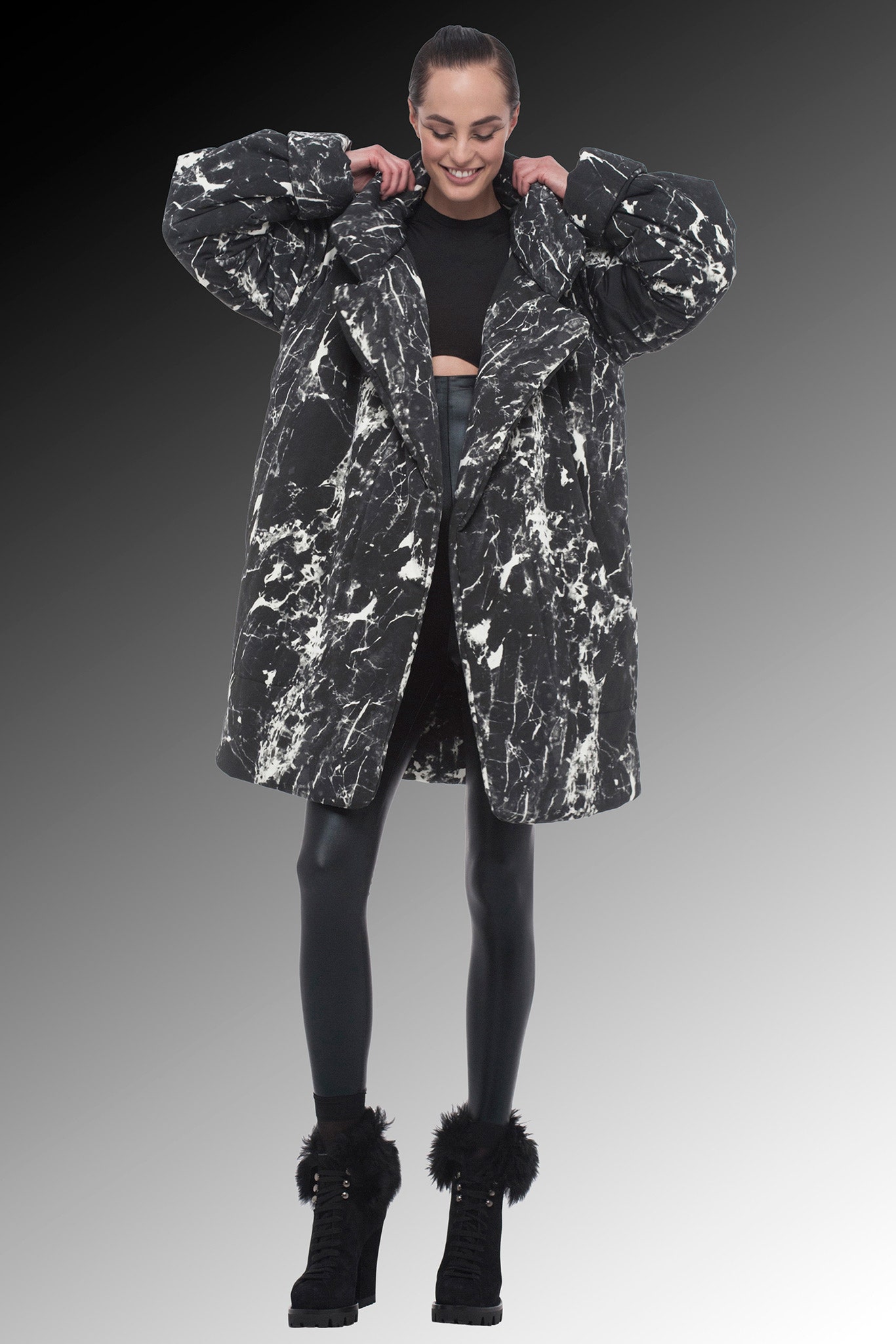 Norma Kamali F/W 15 Look 34