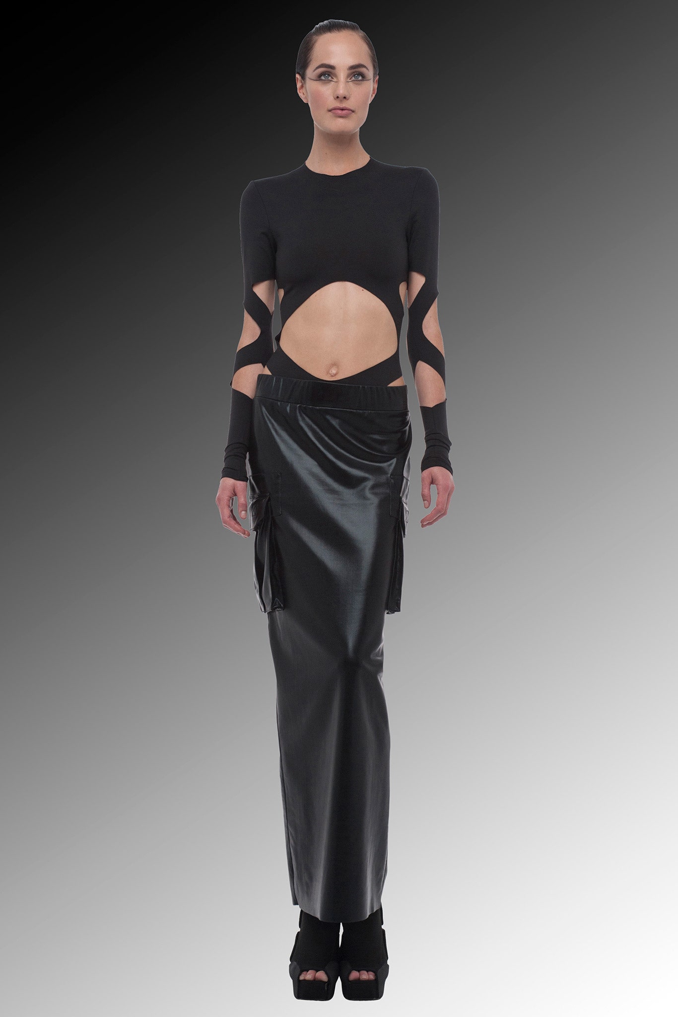 Norma Kamali F/W 15 Look 39