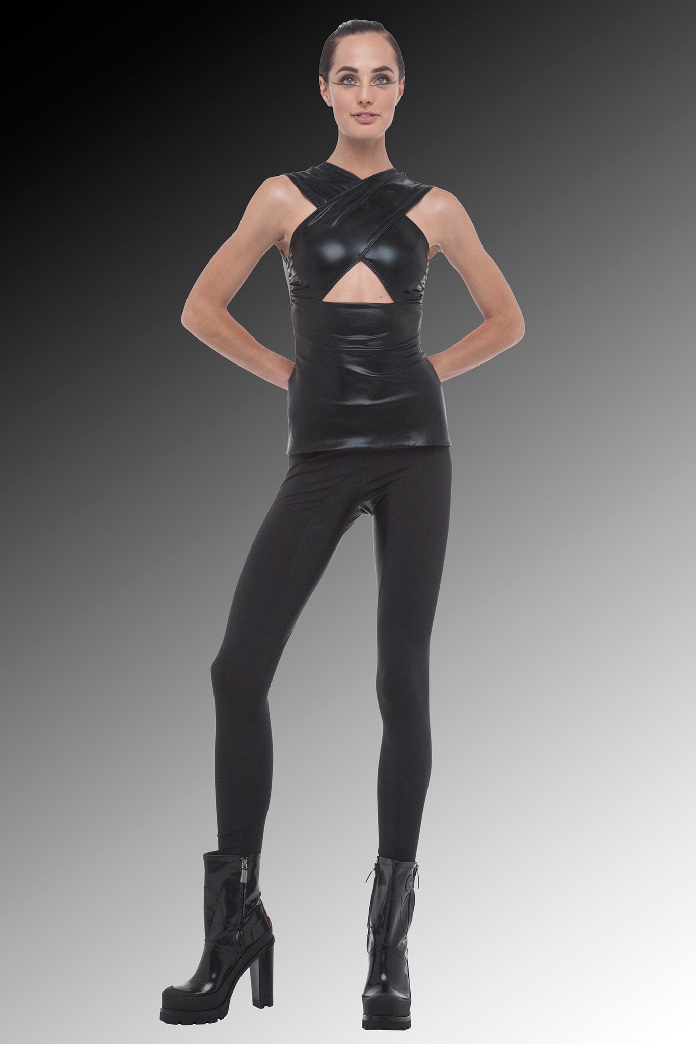 Norma Kamali F/W 15 Look 41