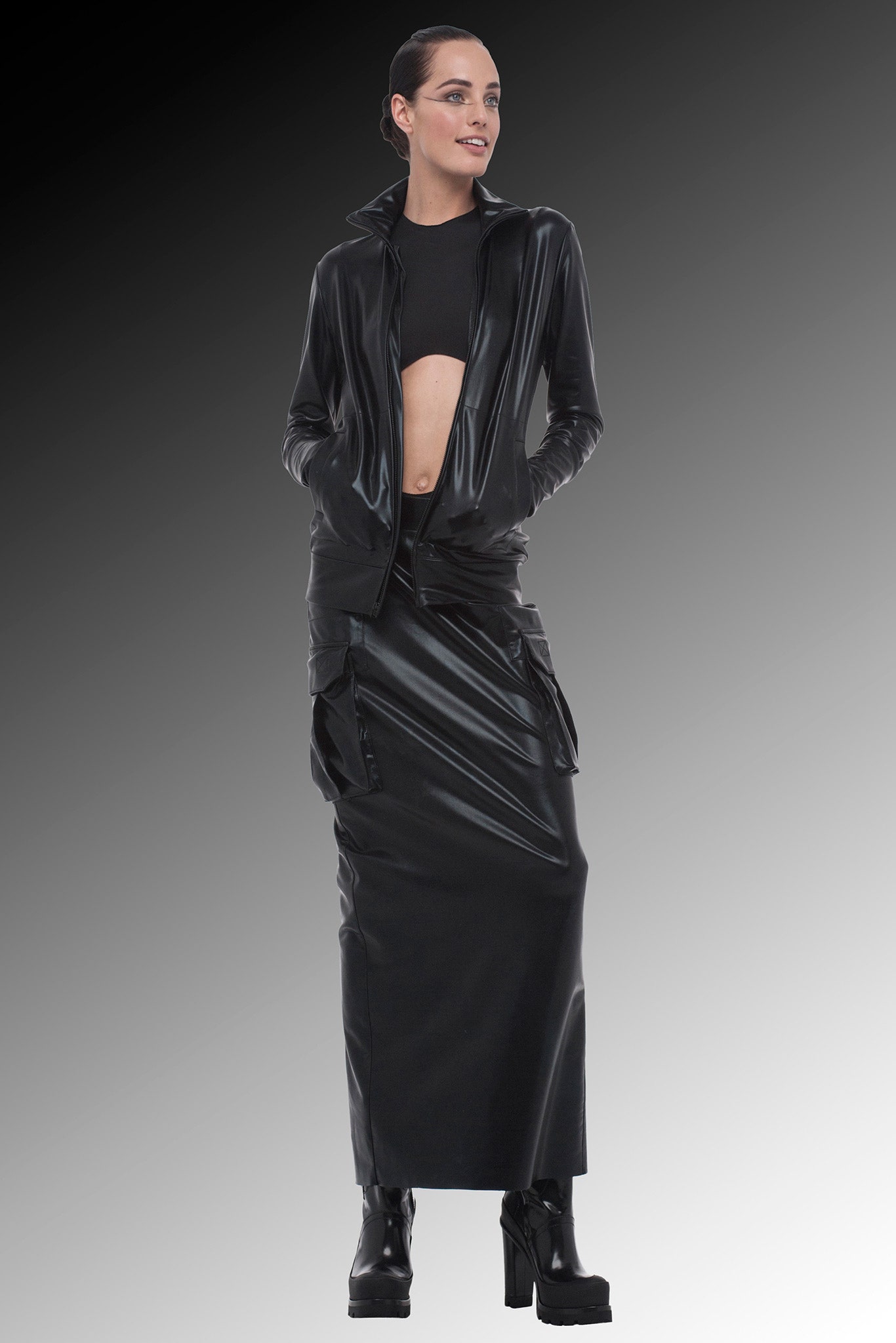 Norma Kamali F/W 15 Look 44