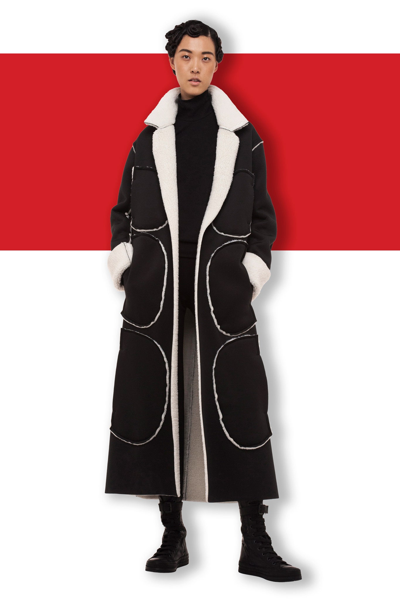 Norma Kamali F/W 14 Look 3