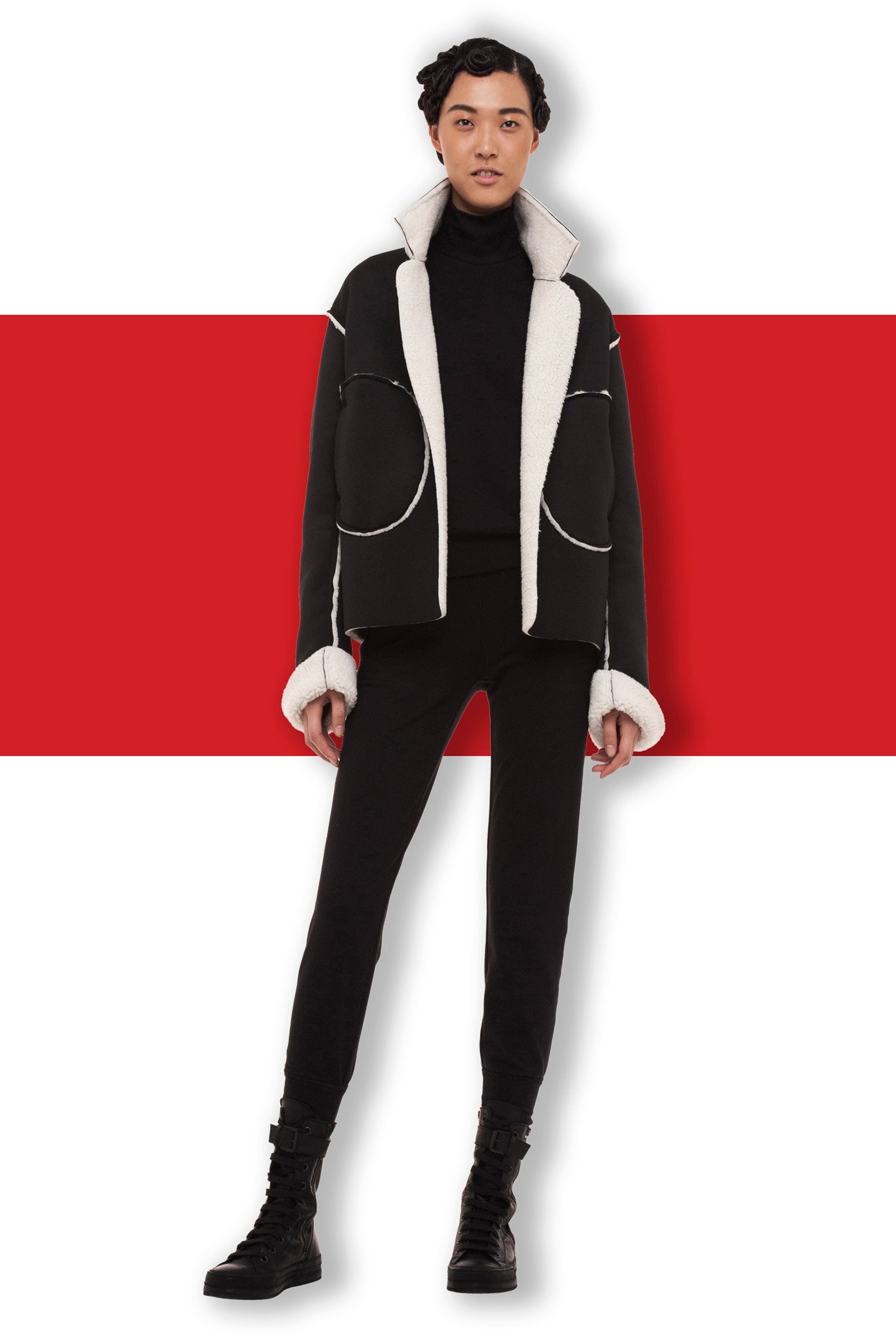Norma Kamali F/W 14 Look 4