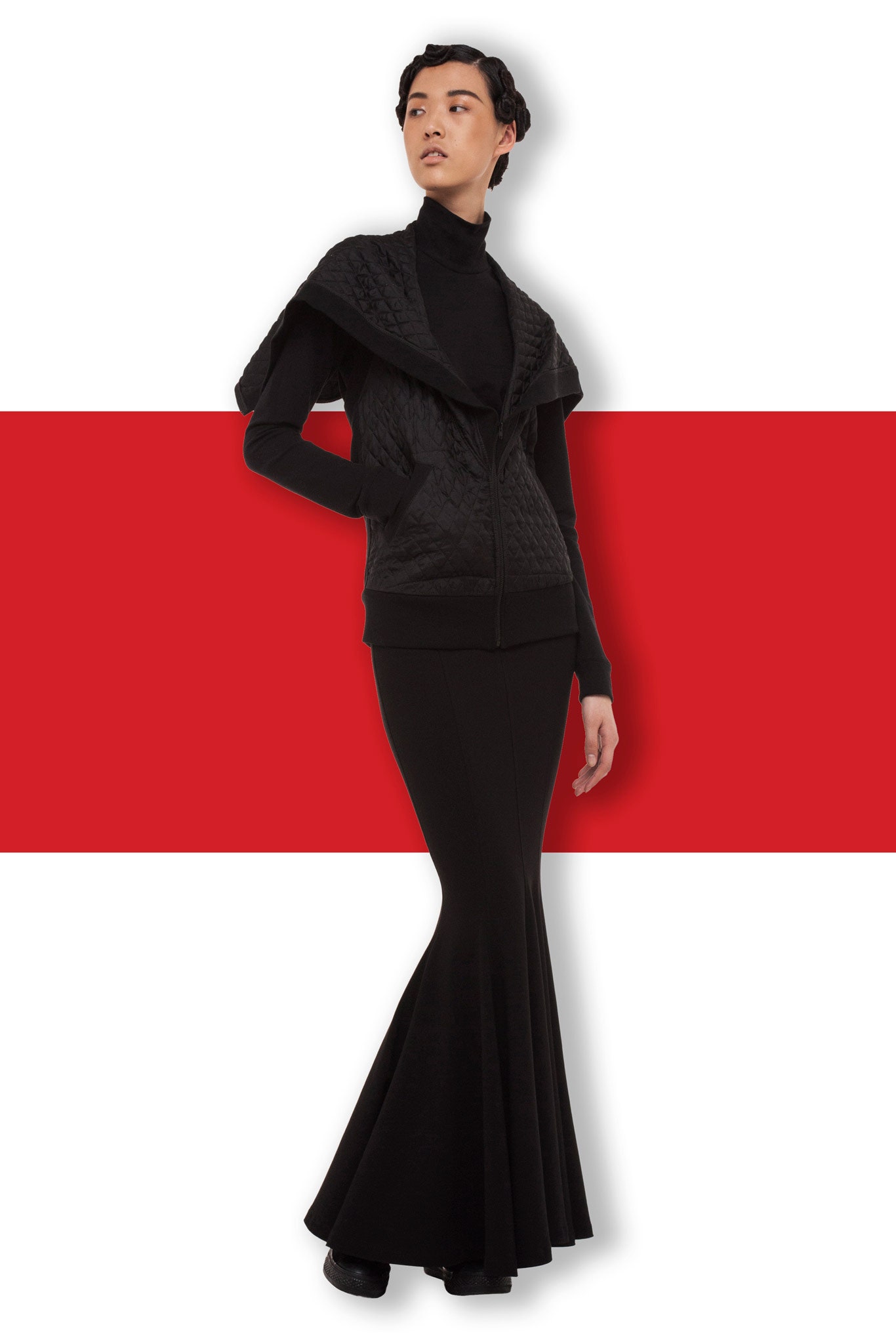 Norma Kamali F/W 14 Look 17