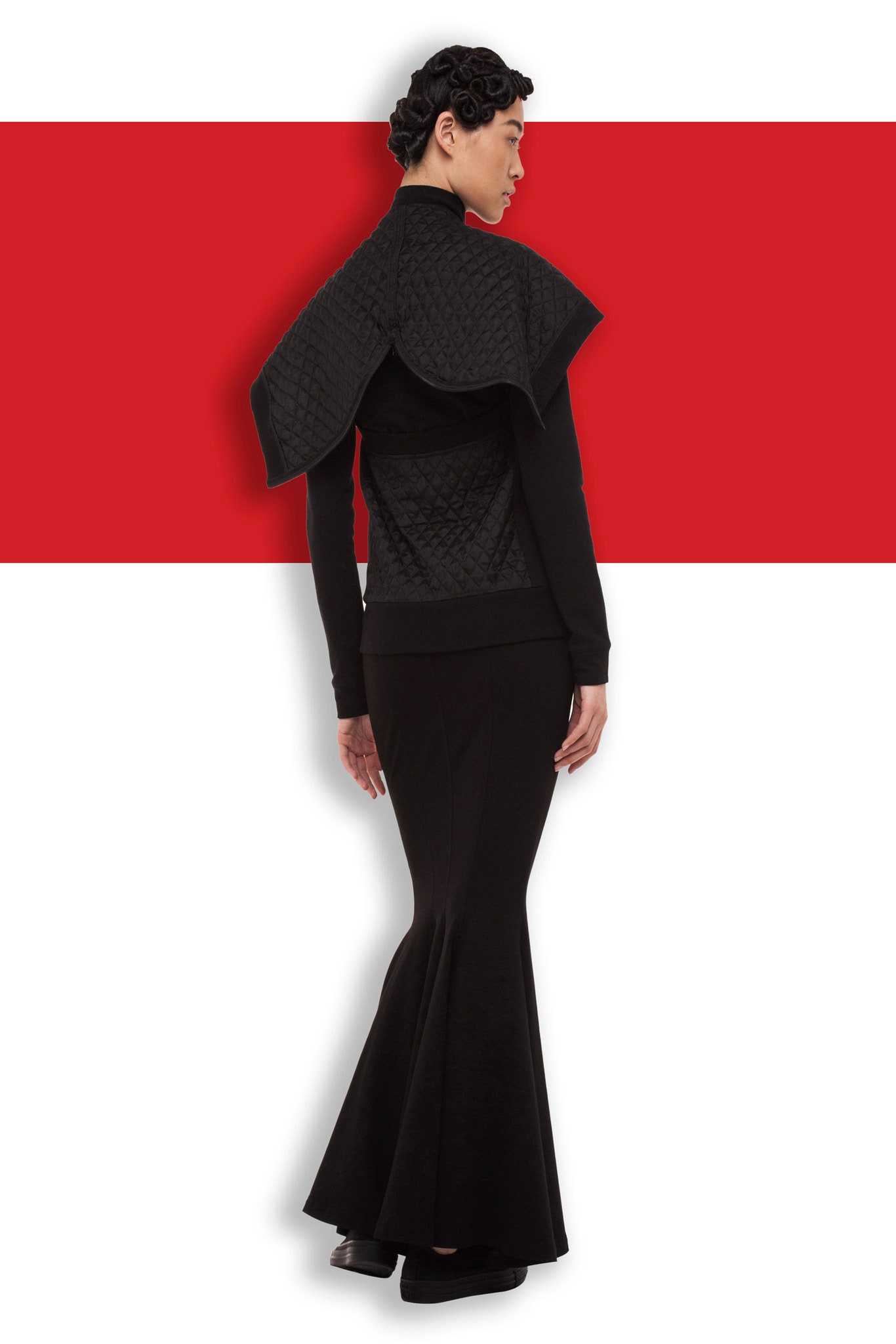Norma Kamali F/W 14 Look 19
