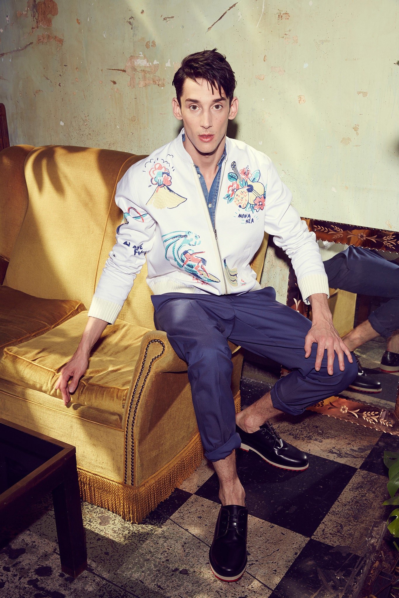 Paul & Joe S/S 15 Menswear Look 6