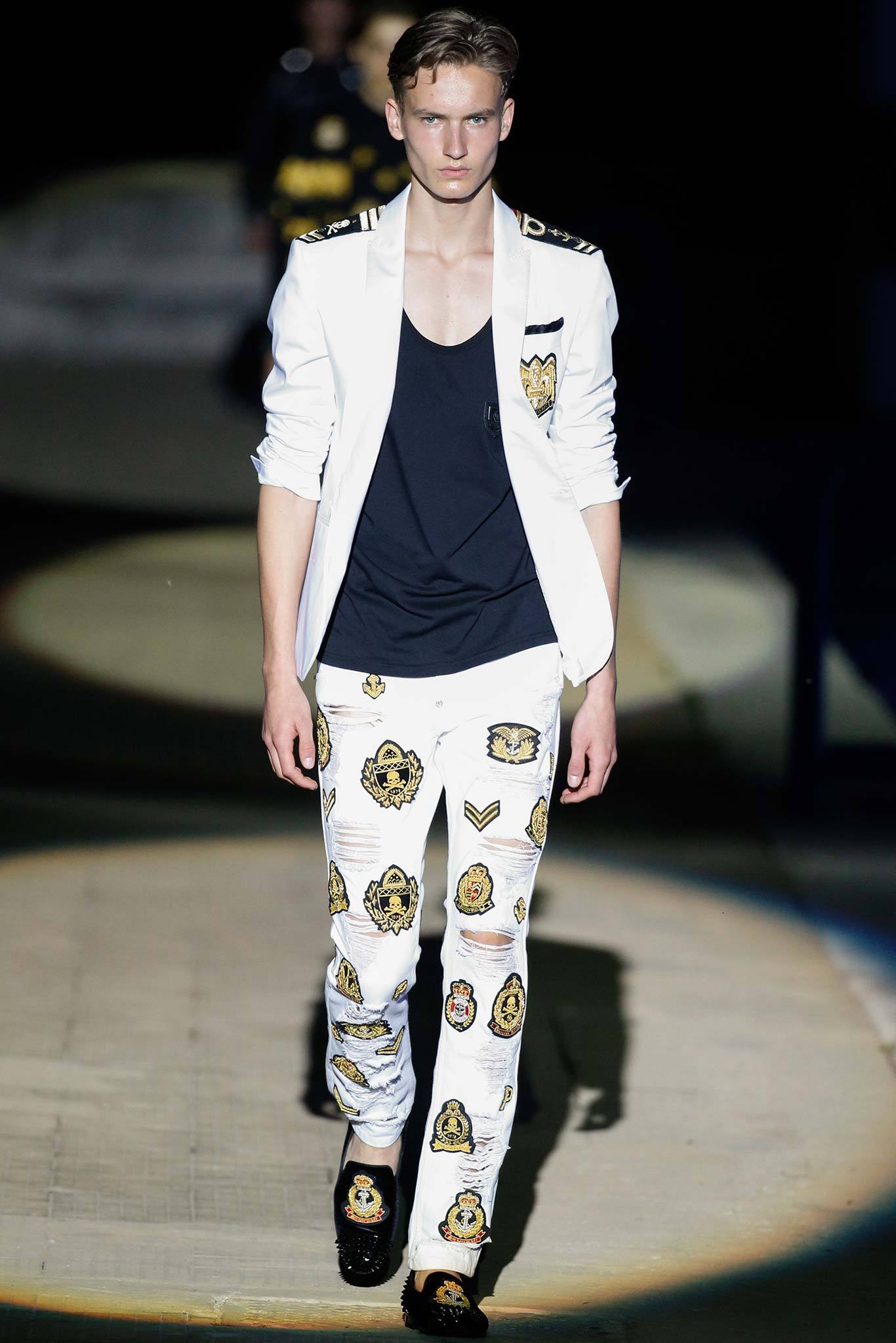 Philipp Plein S/S 15 Menswear Look 2