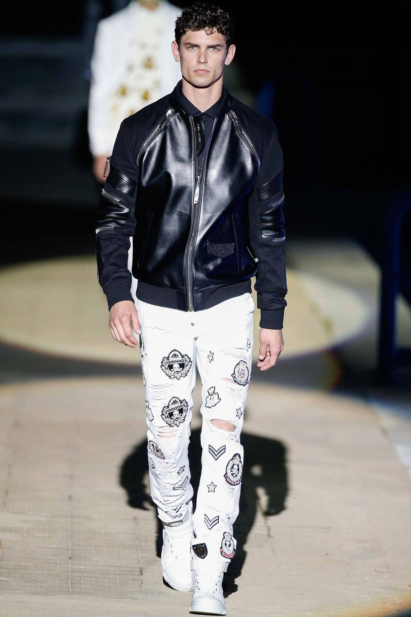 Philipp Plein S/S 15 Menswear Look 4