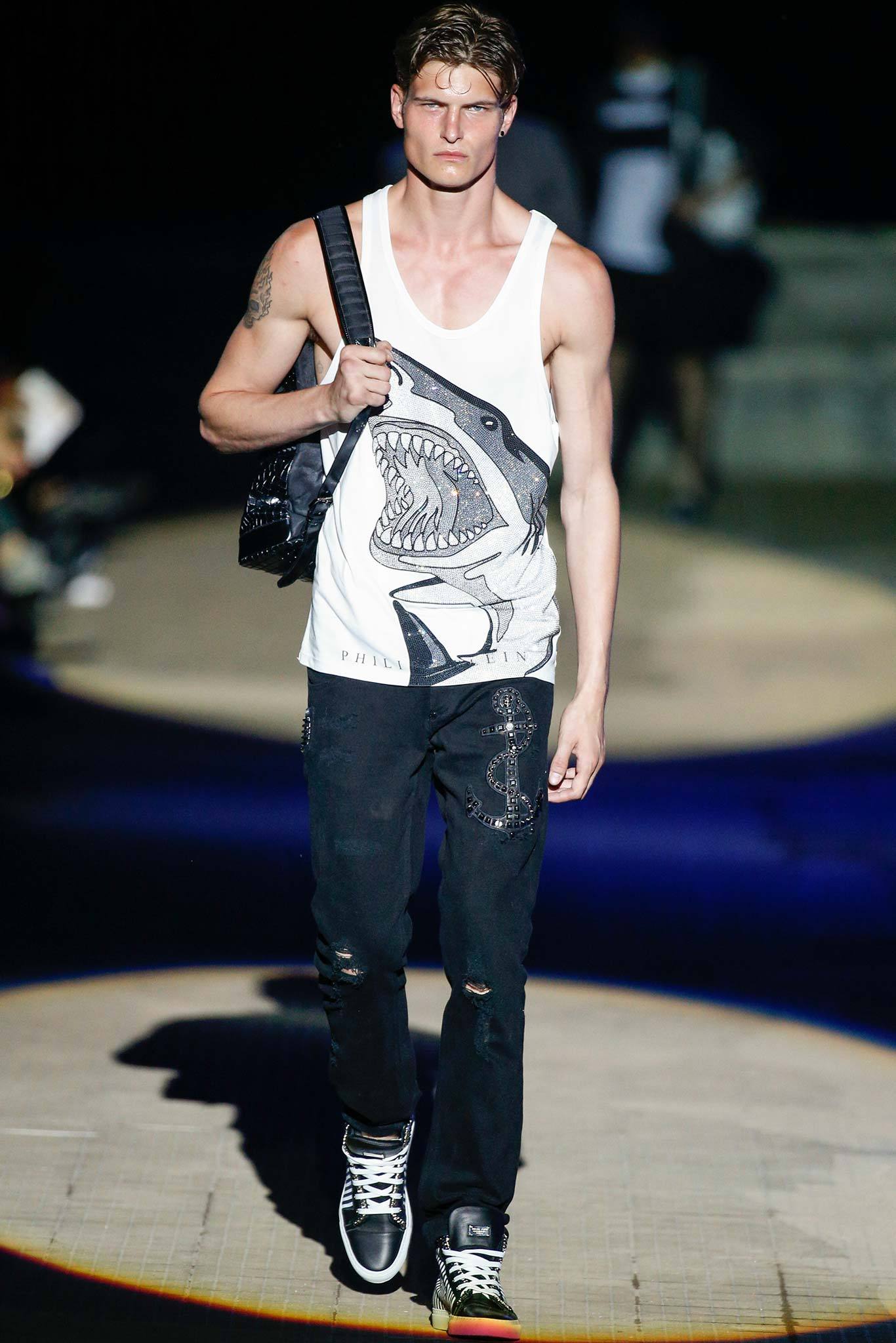 Philipp Plein S/S 15 Menswear Look 10