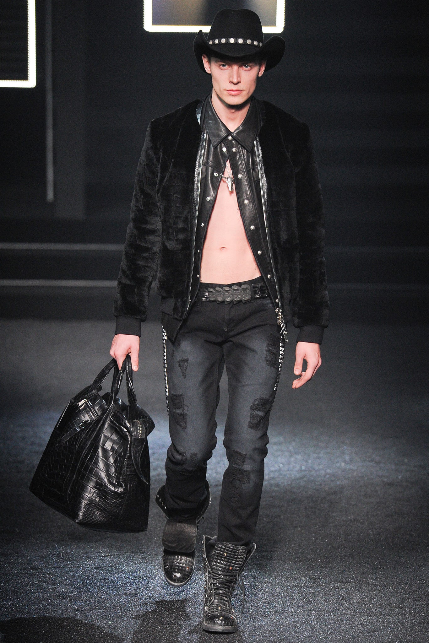 Philipp Plein F/W 14 Menswear Look 2