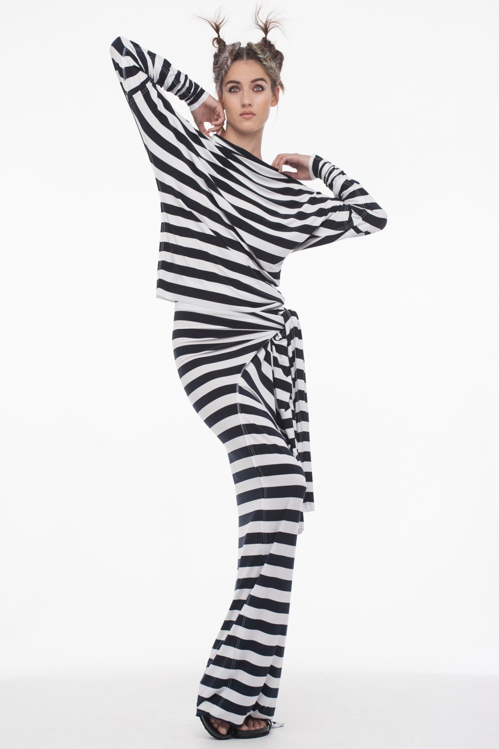 Norma Kamali S/S 16 Look 1