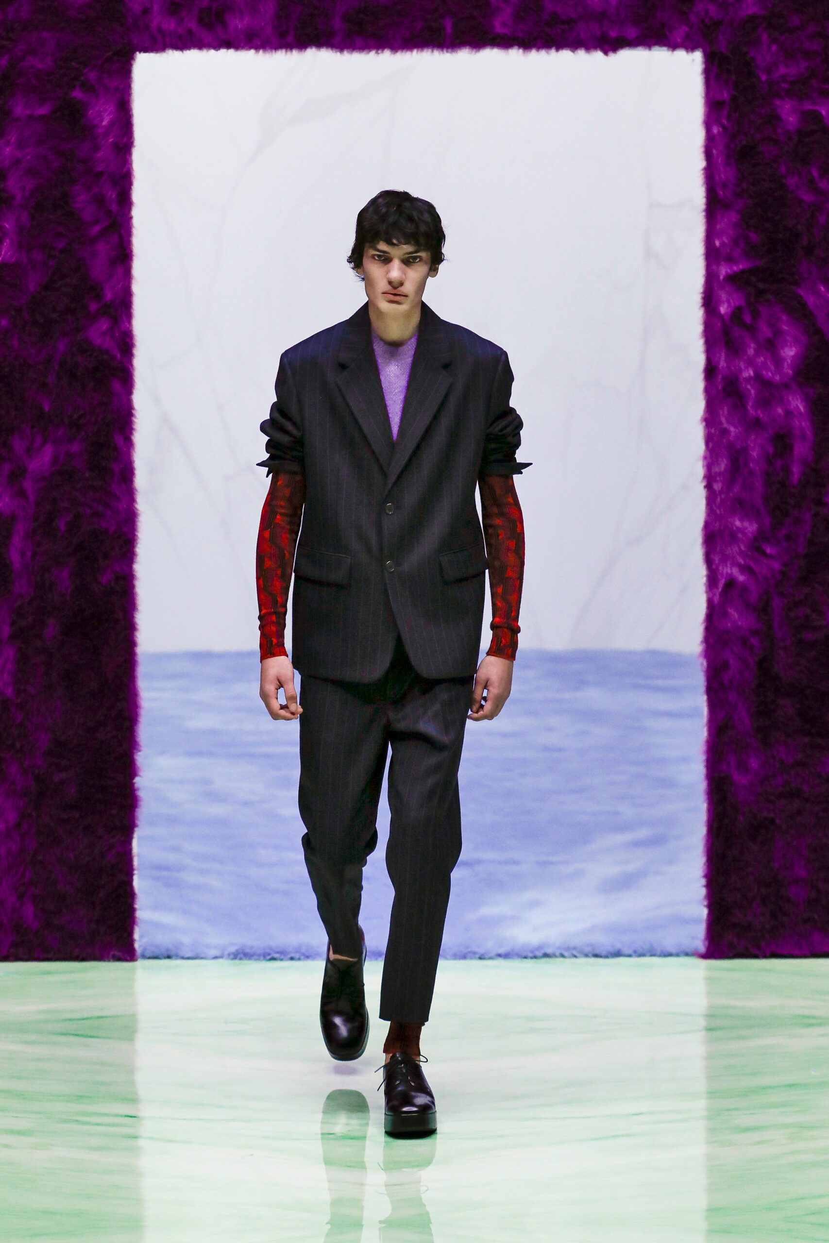 Prada F/W 21 Menswear Look 1