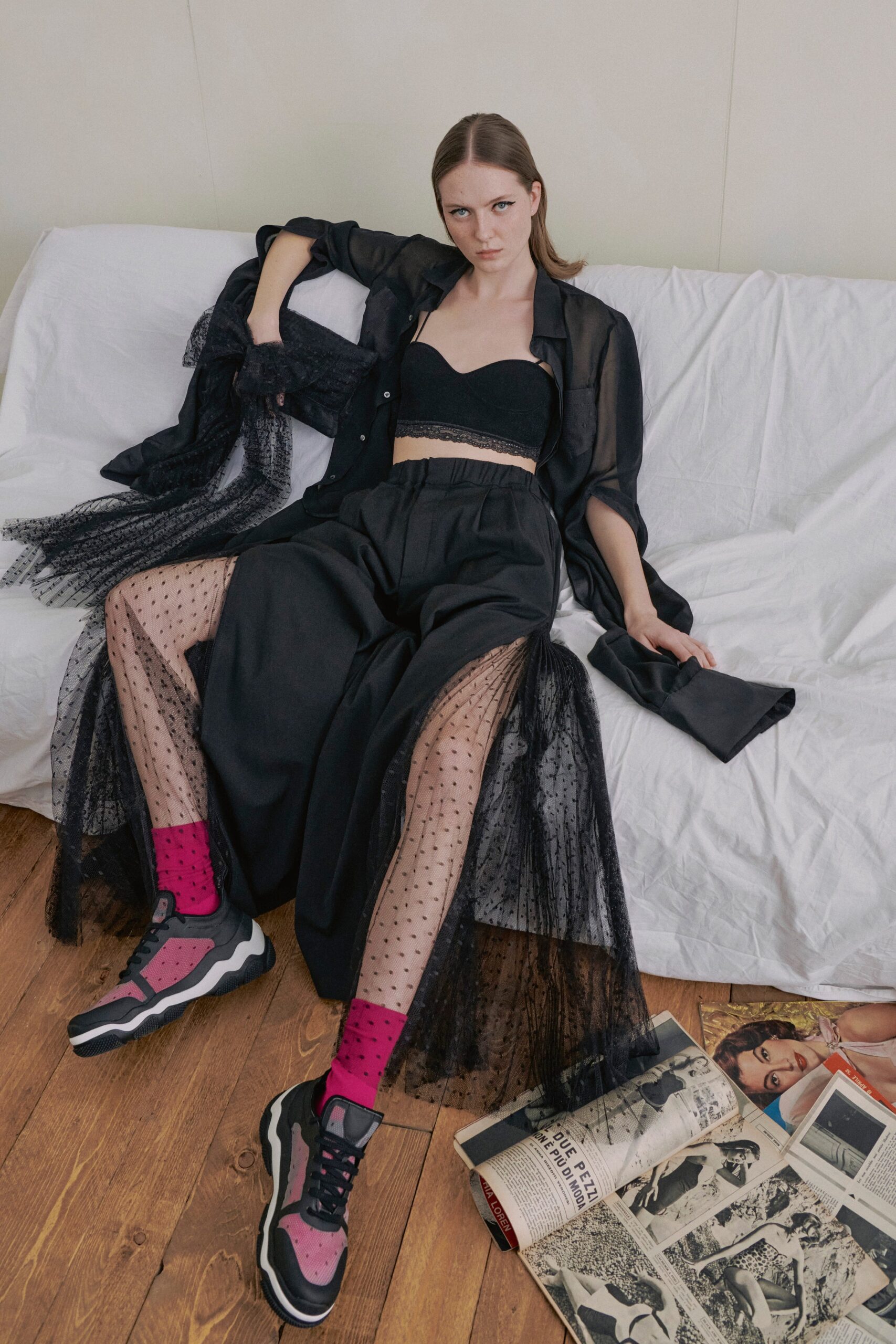 Red Valentino F/W 21 Look 1