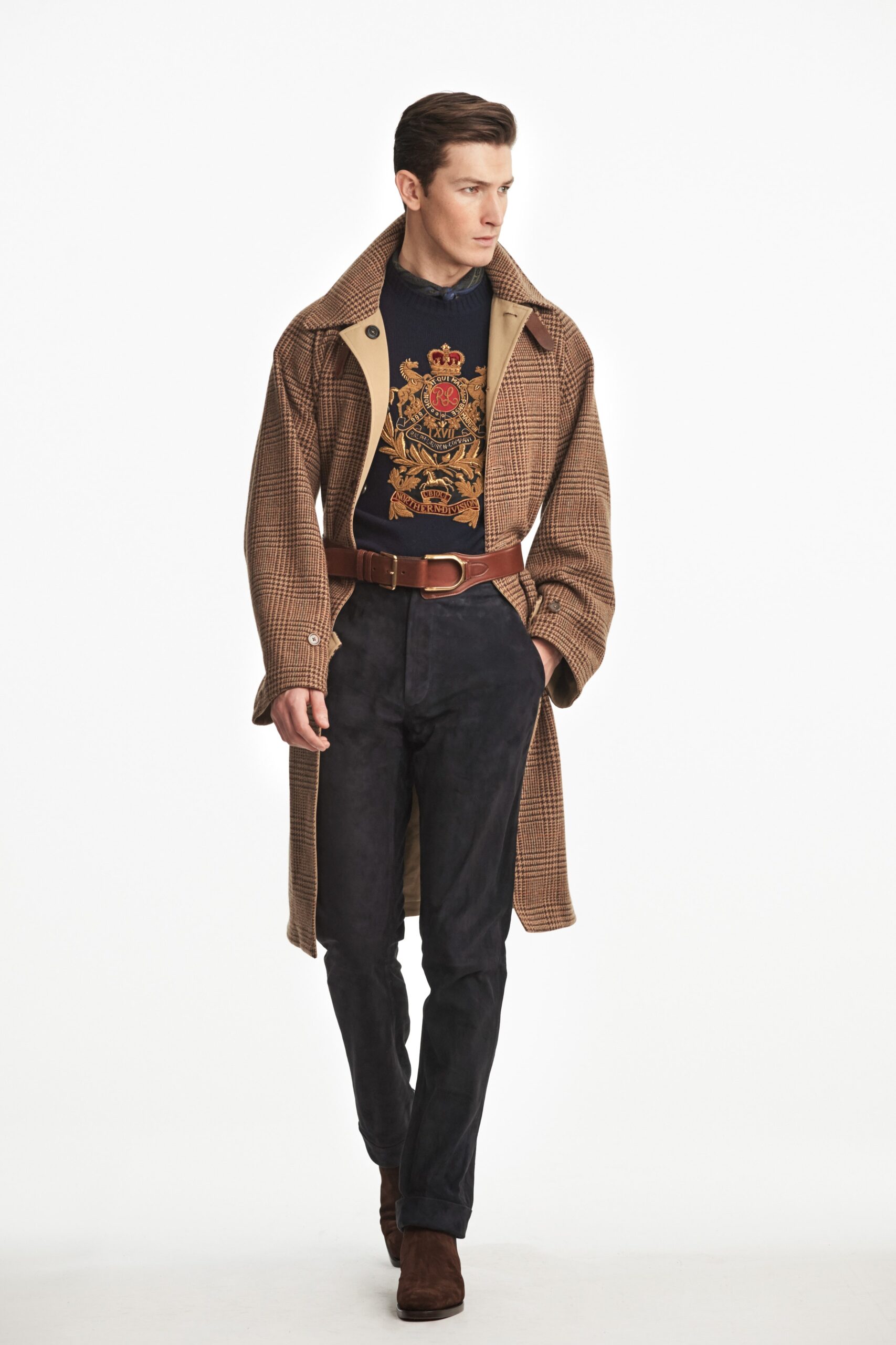 Ralph Lauren F/W 19 Menswear Look 1
