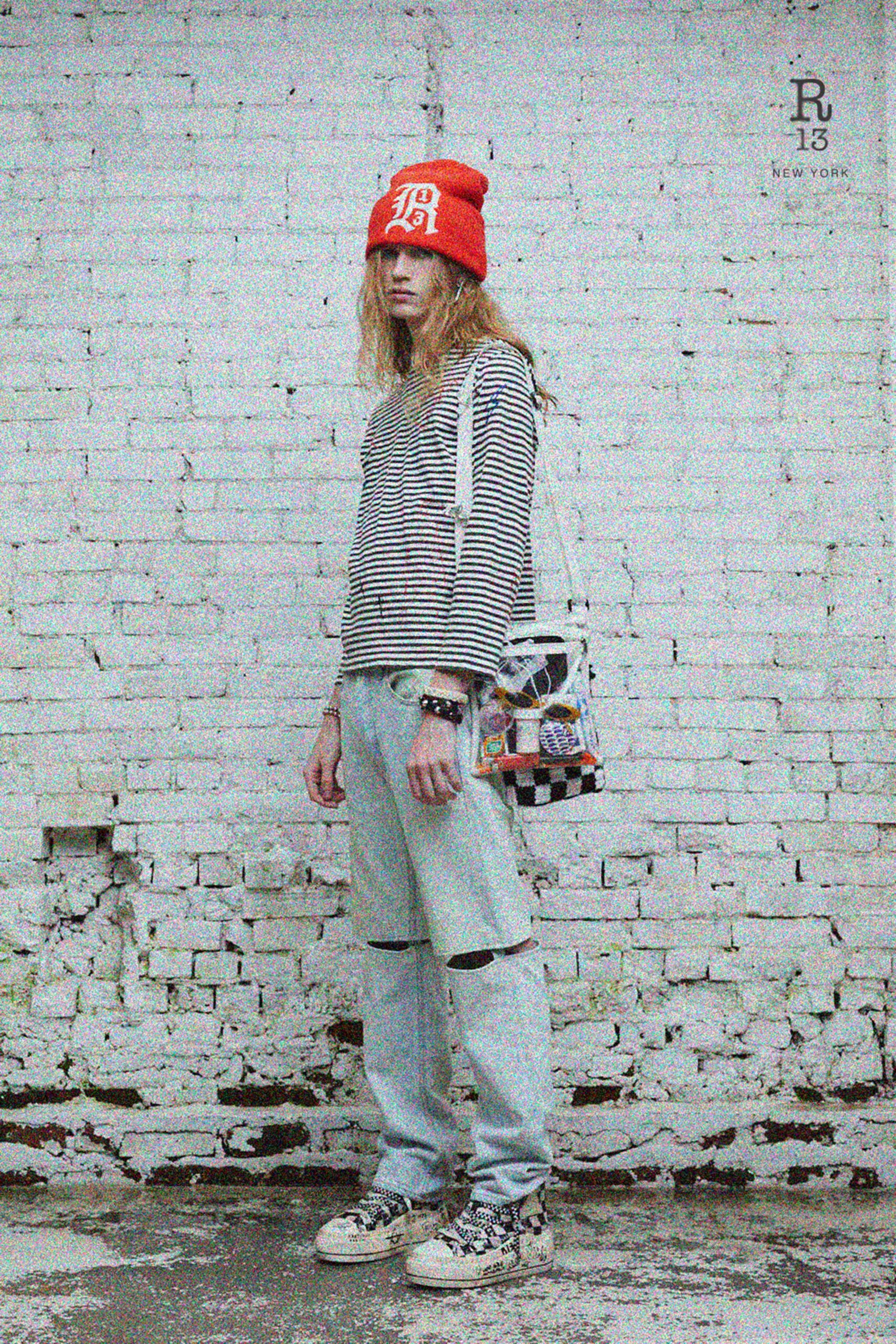 R13 S/S 22 Menswear Look 2