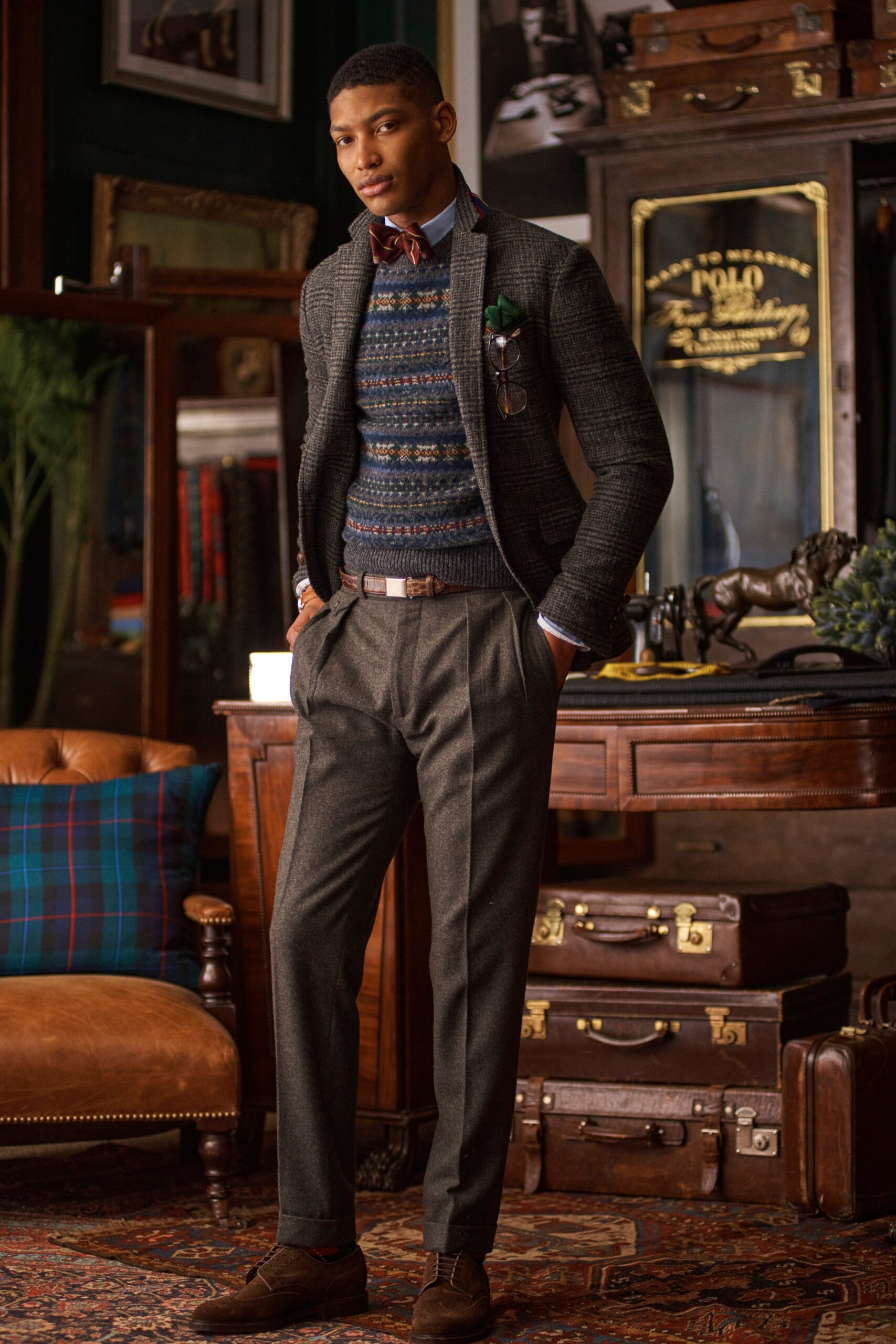 Polo Ralph Lauren F/W 20 Menswear Look 2