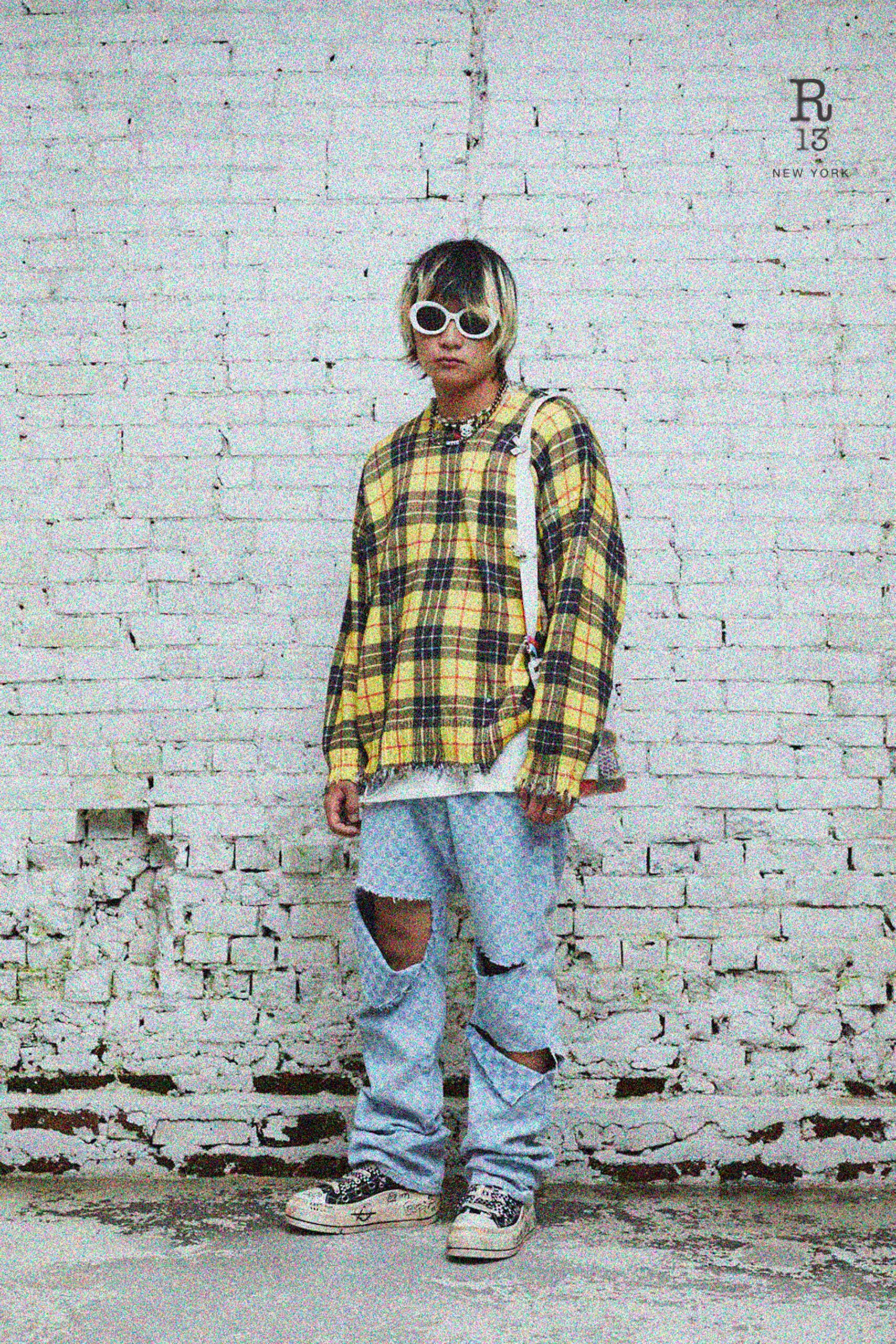 R13 S/S 22 Menswear Look 3