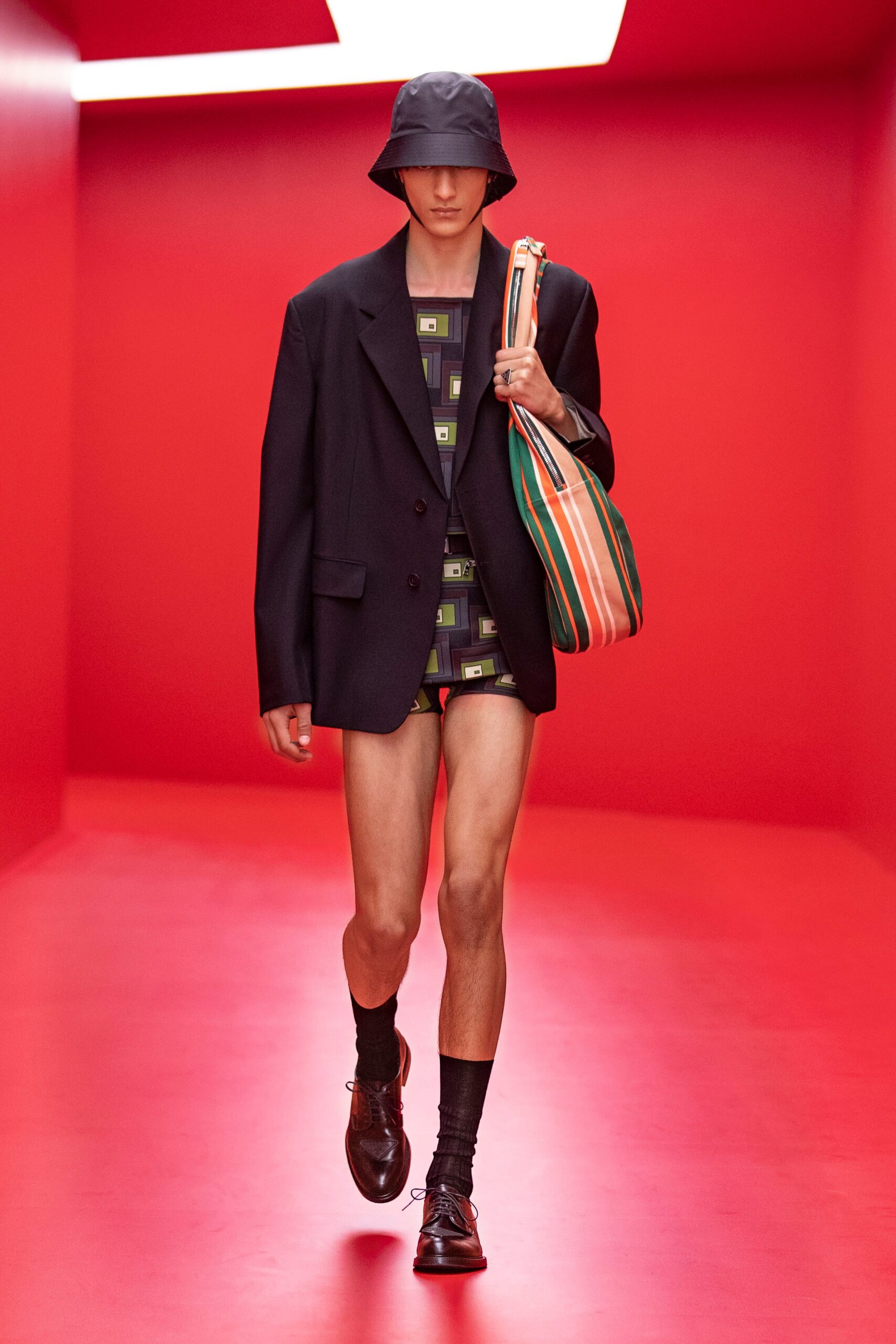 Prada S/S 22 Menswear Look 4