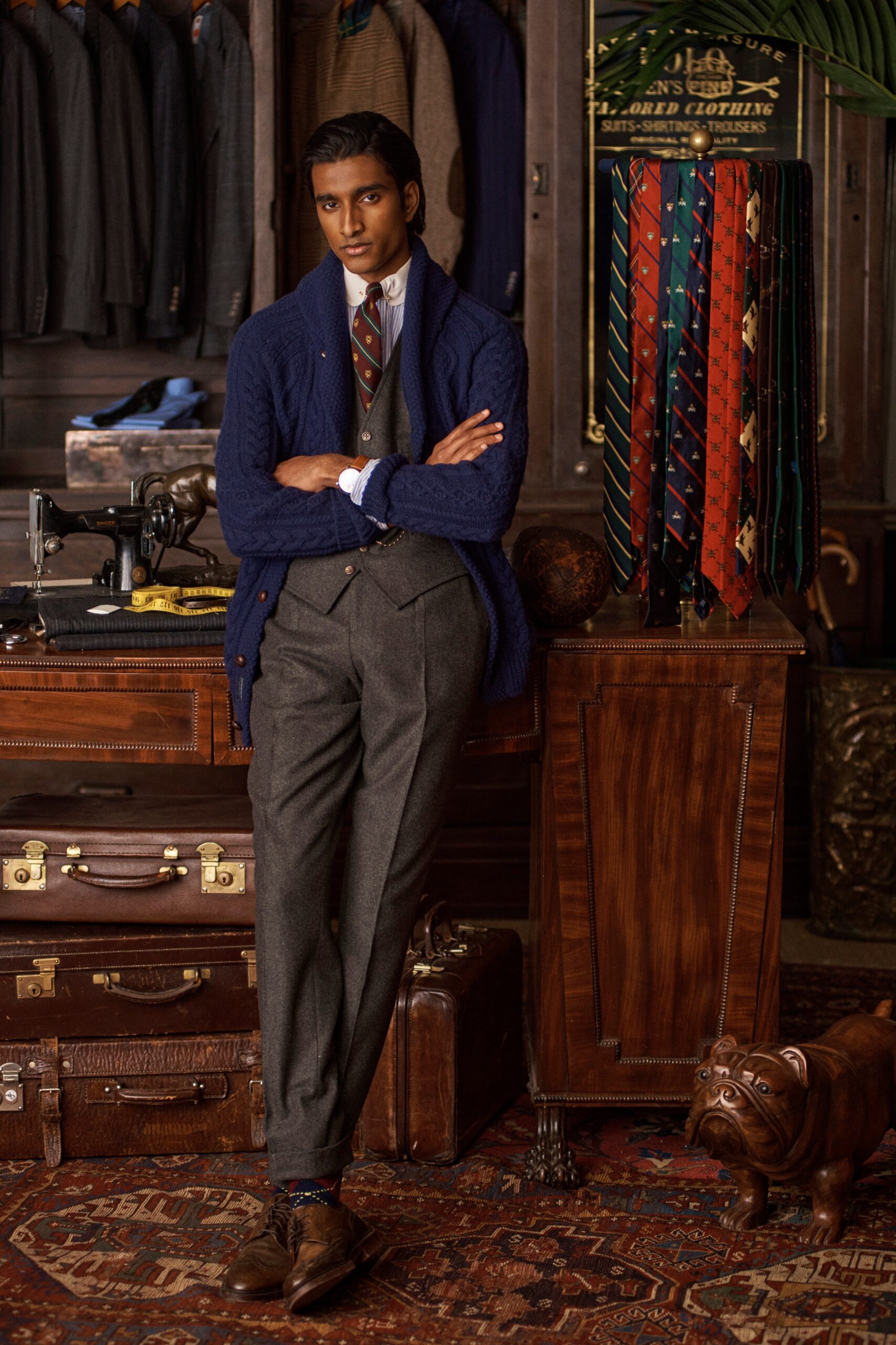 Polo Ralph Lauren F/W 20 Menswear Look 4