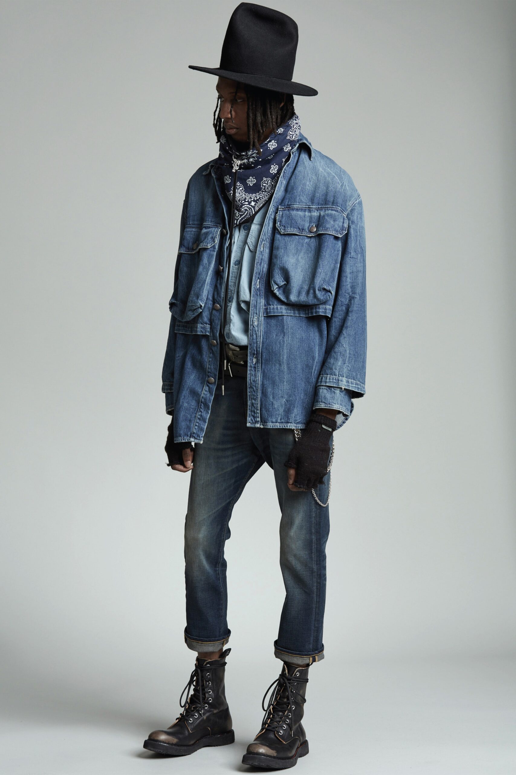 R13 F/W 20 Menswear Look 2