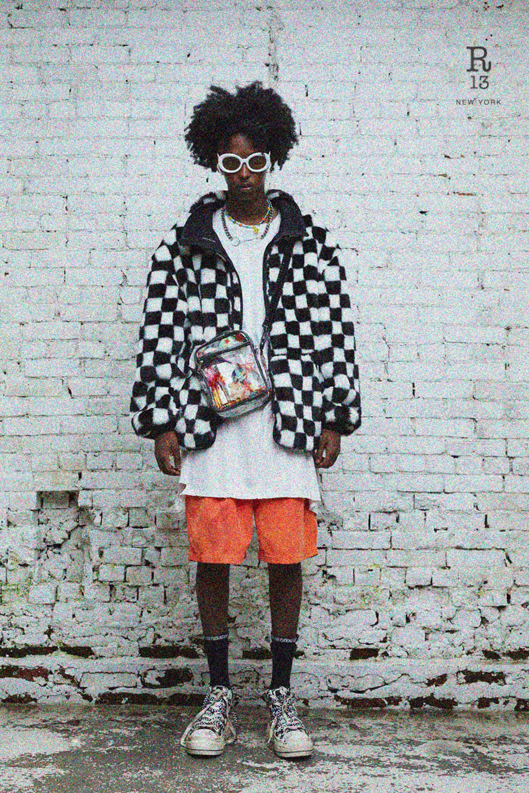 R13 S/S 22 Menswear Look 7