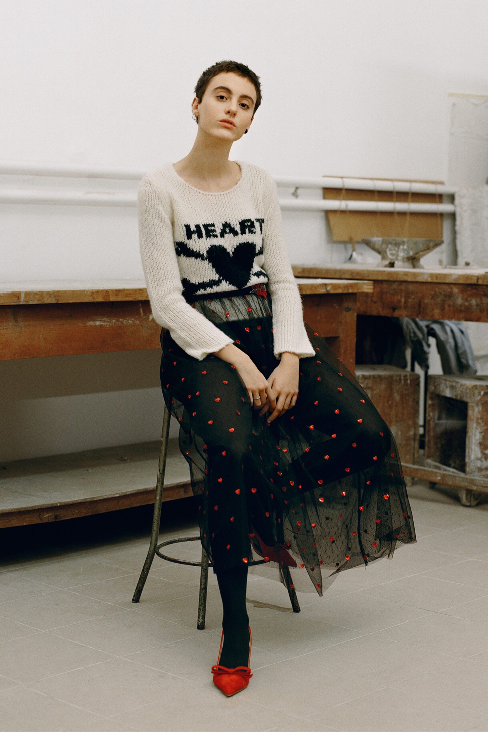 Red Valentino F/W 19 Look 7