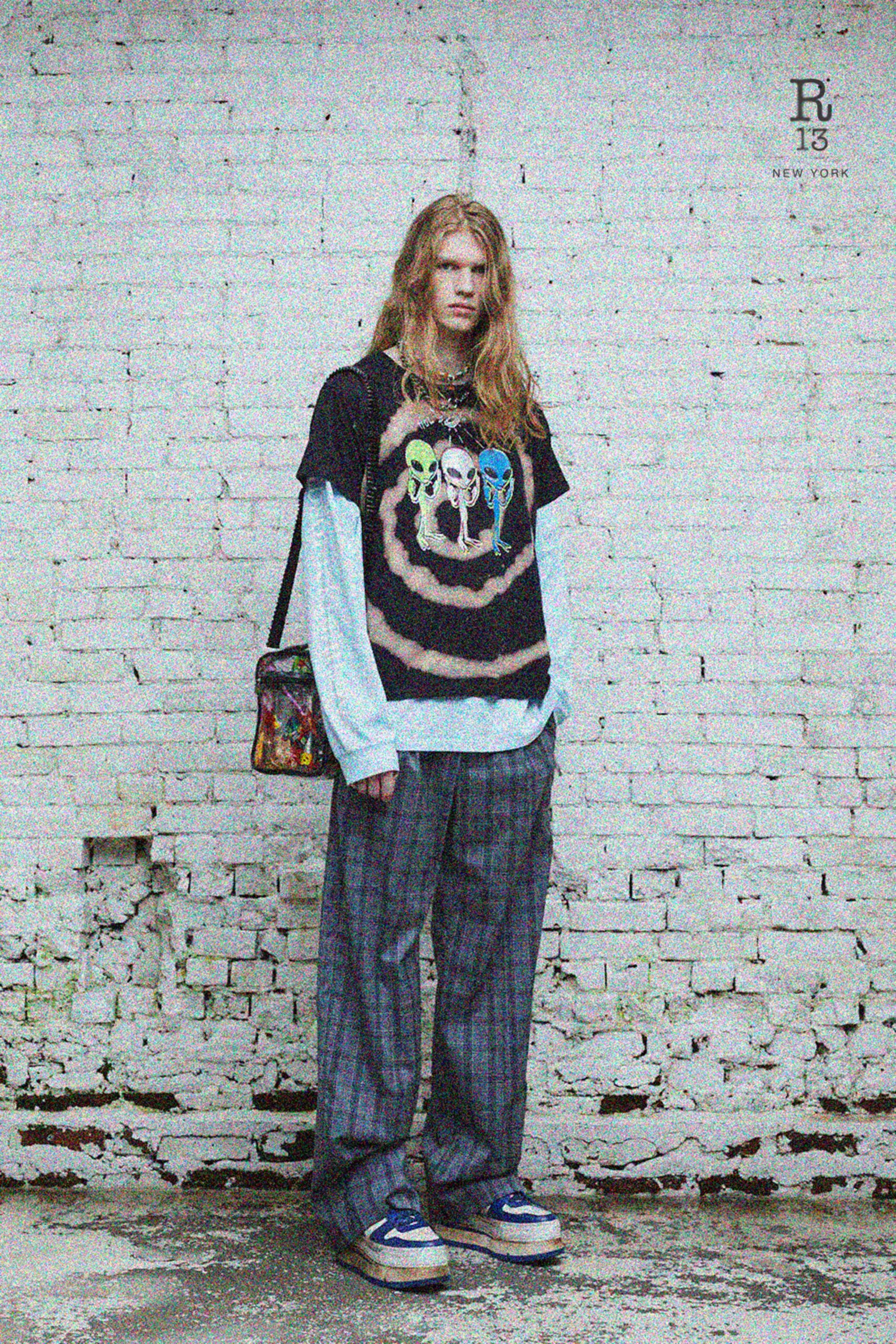 R13 S/S 22 Menswear Look 8