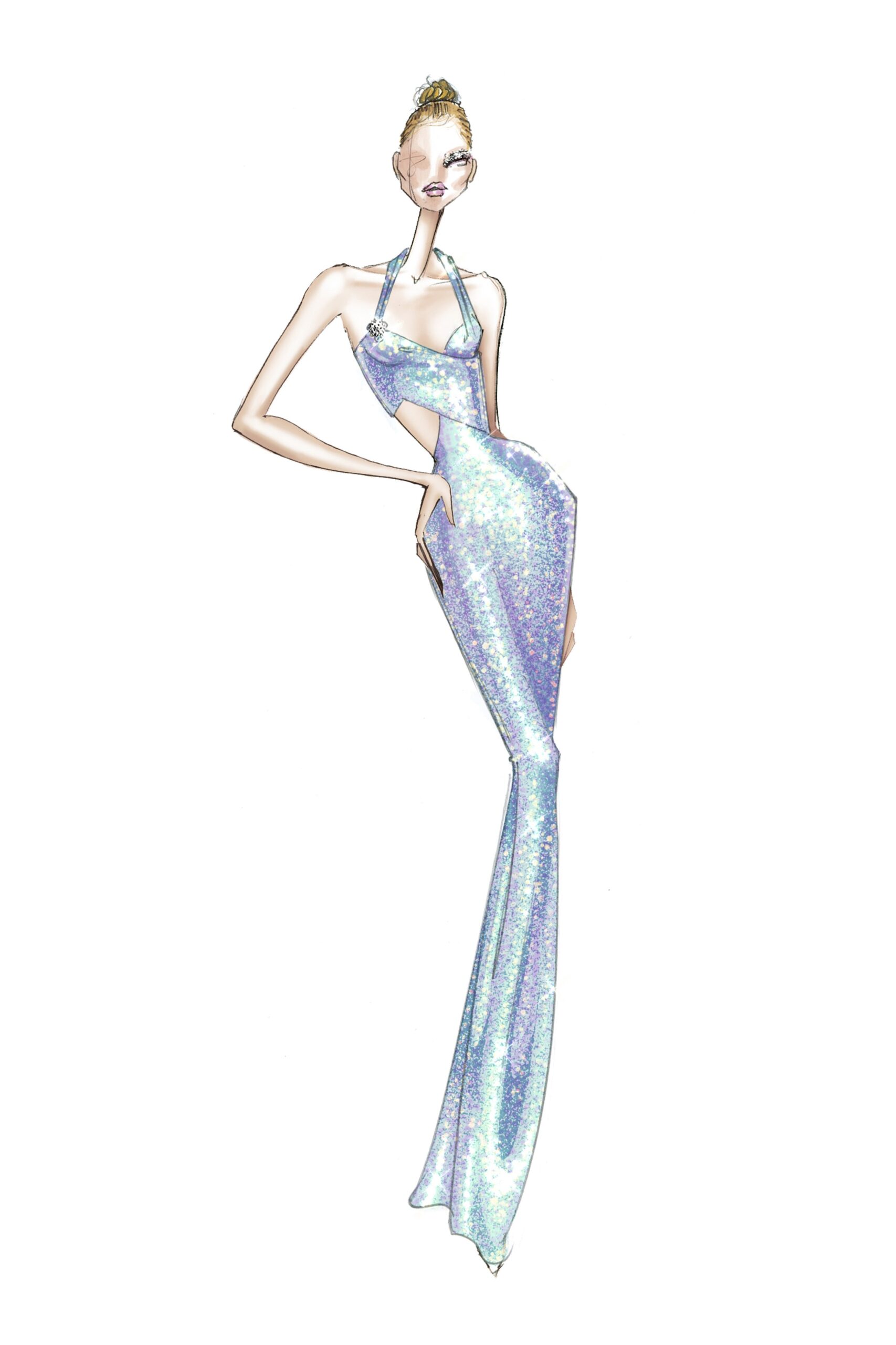 Ralph & Russo F/W 20 Couture Look 8