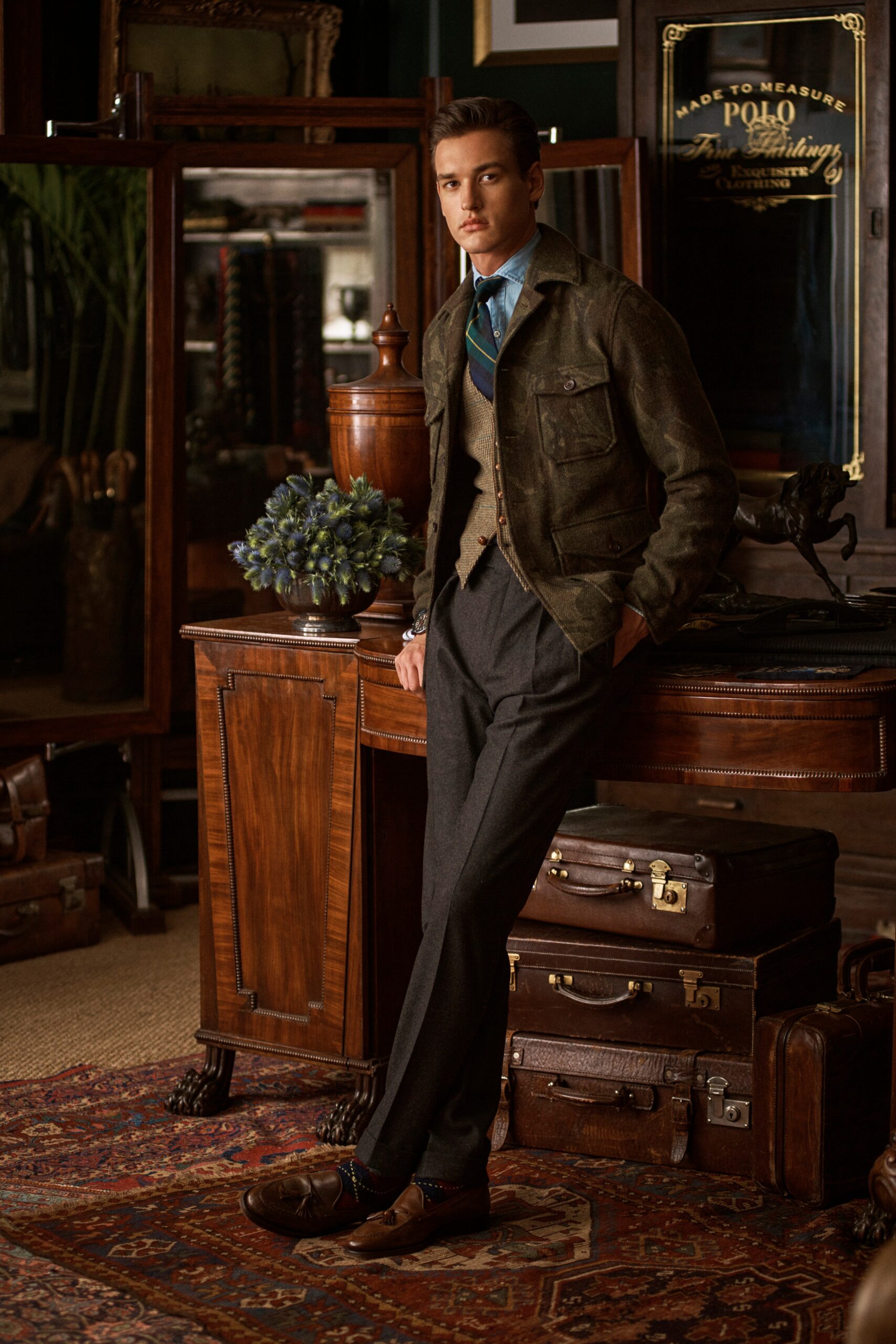 Polo Ralph Lauren F/W 20 Menswear Look 9