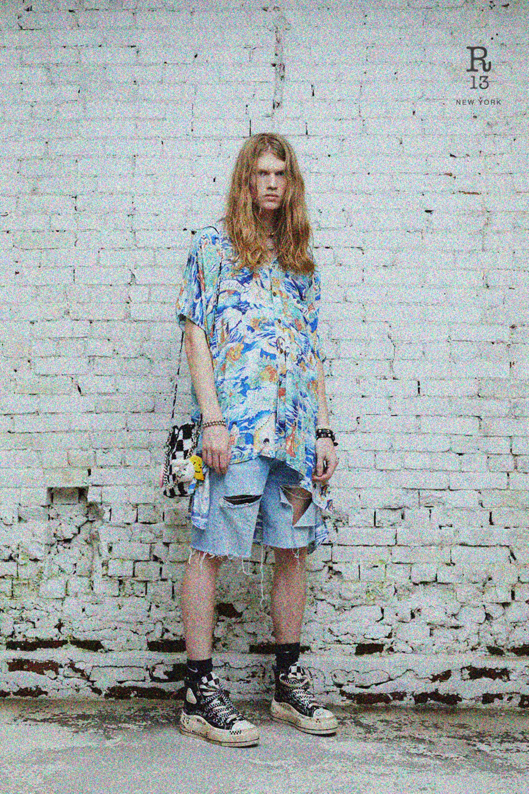 R13 S/S 22 Menswear Look 11