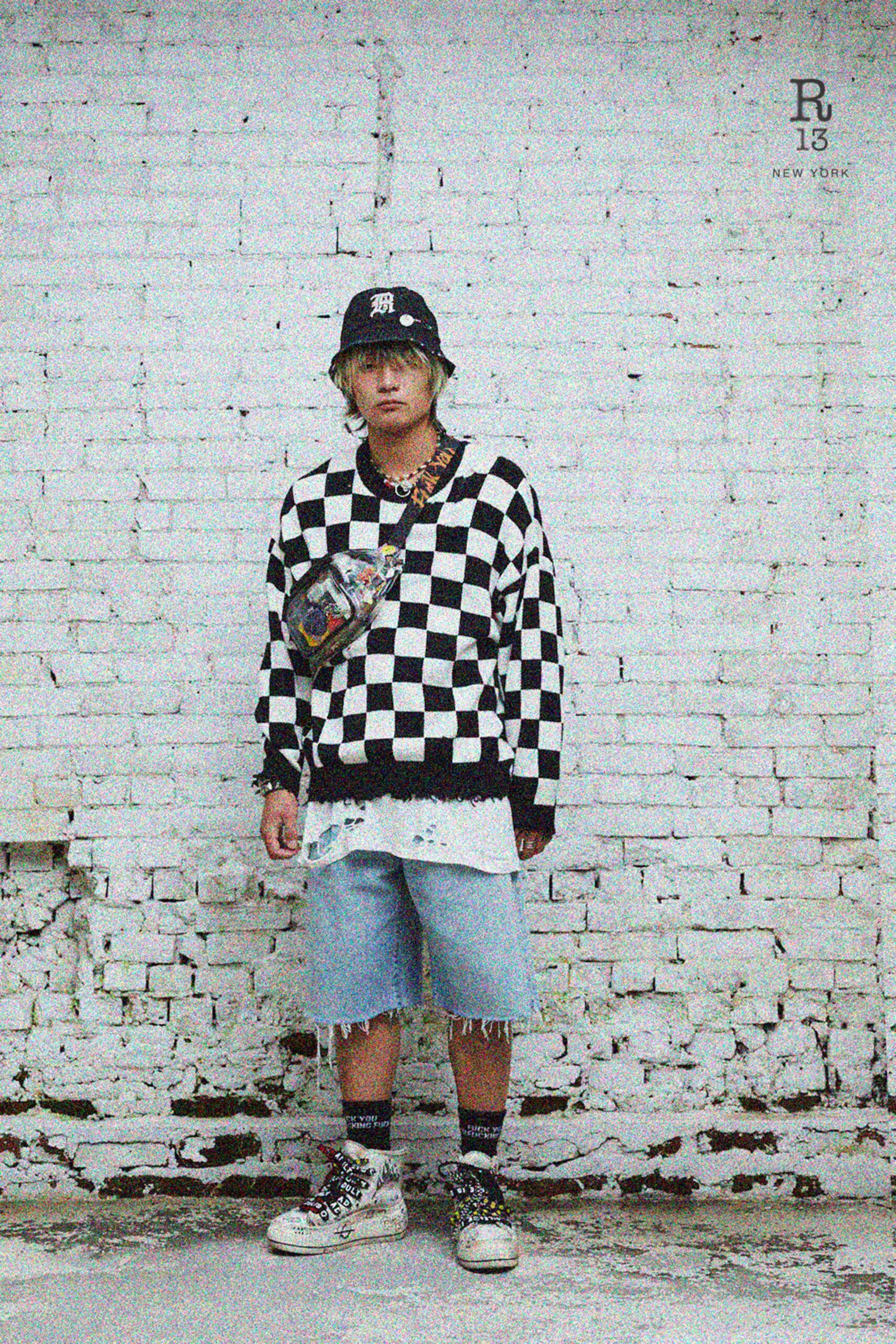 R13 S/S 22 Menswear Look 12