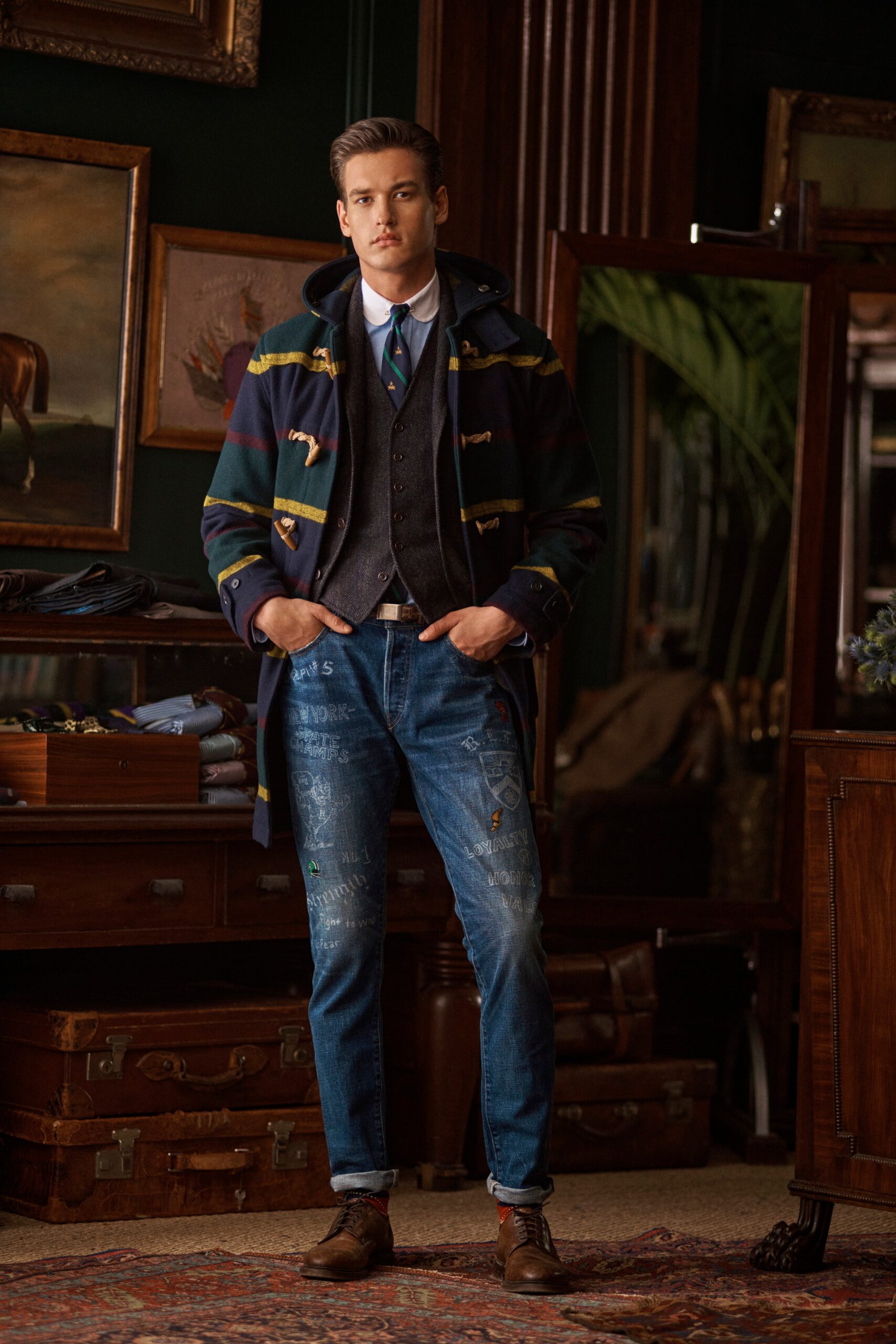 Polo Ralph Lauren F/W 20 Menswear Look 12