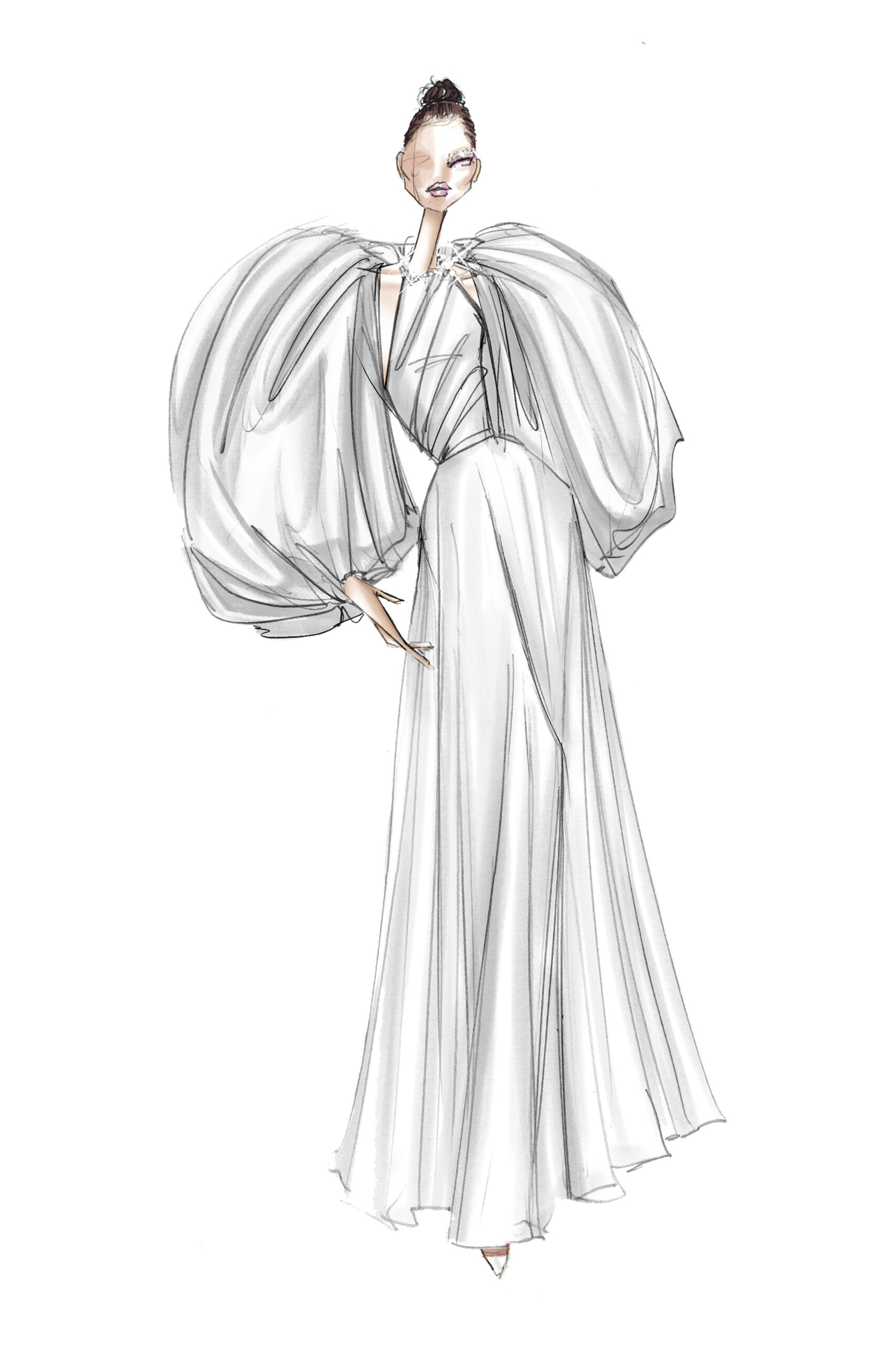 Ralph & Russo F/W 20 Couture Look 14