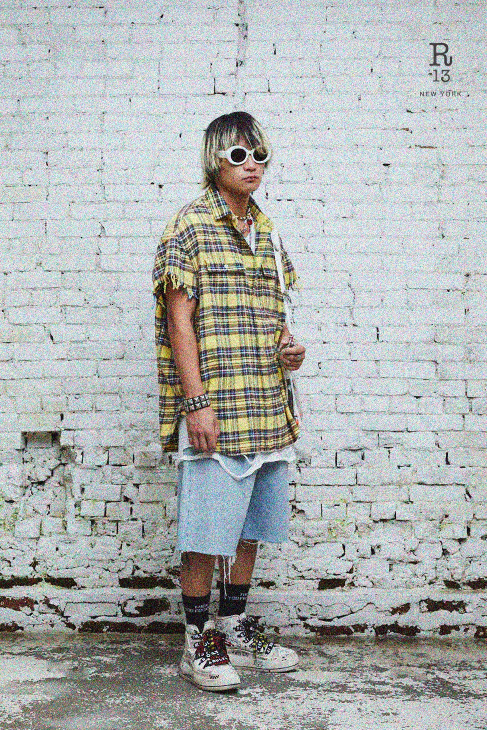 R13 S/S 22 Menswear Look 15