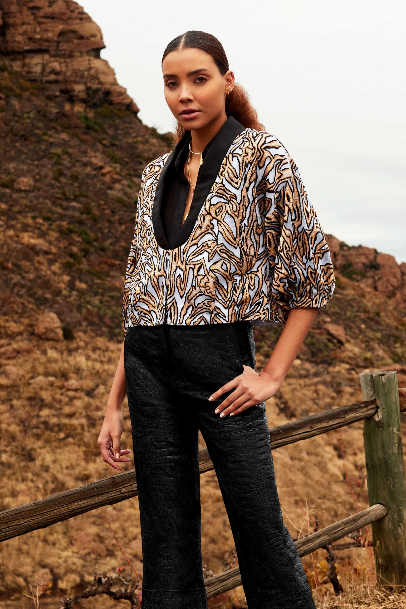 Rachel Zoe F/W 20 Look 15