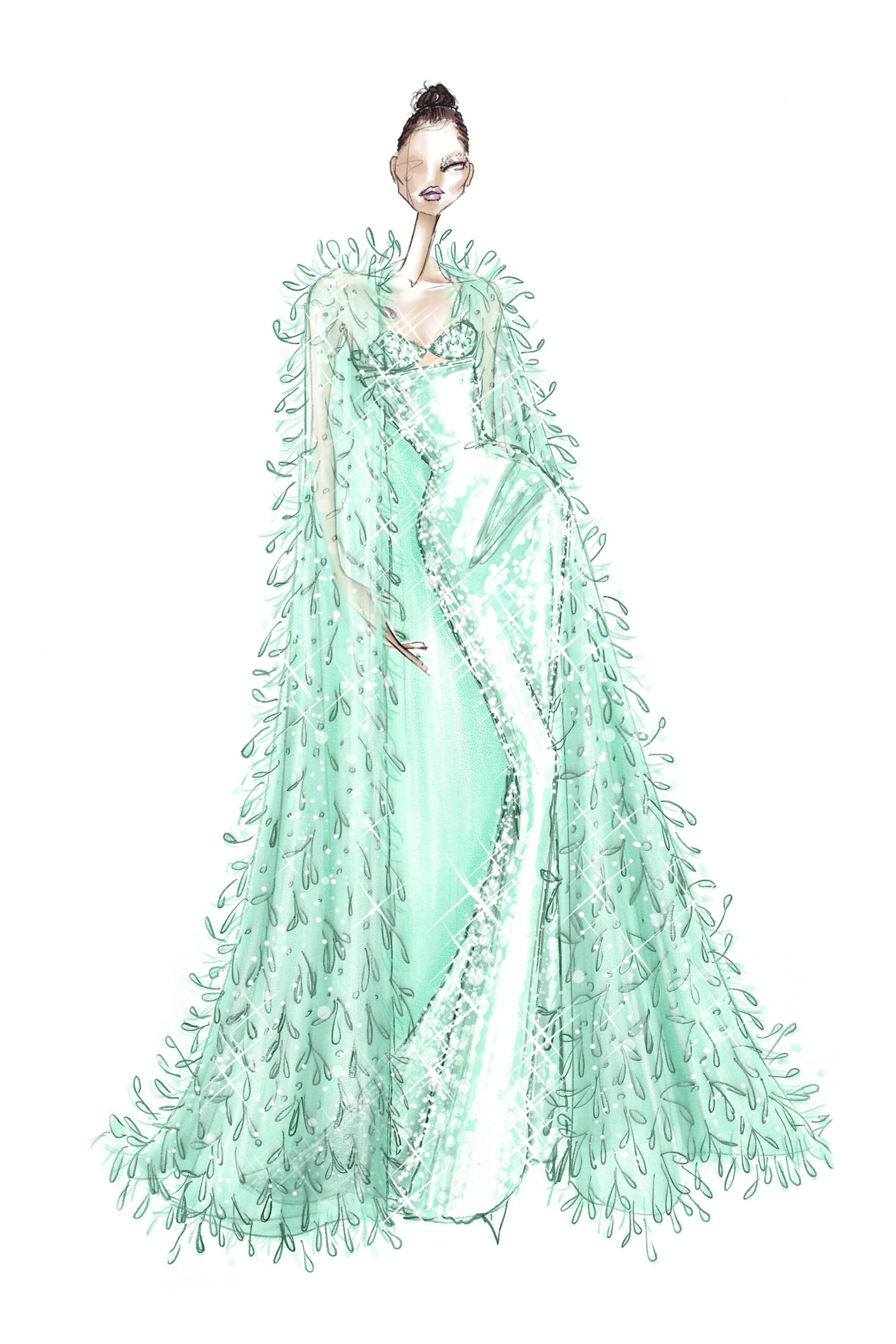 Ralph & Russo F/W 20 Couture Look 15