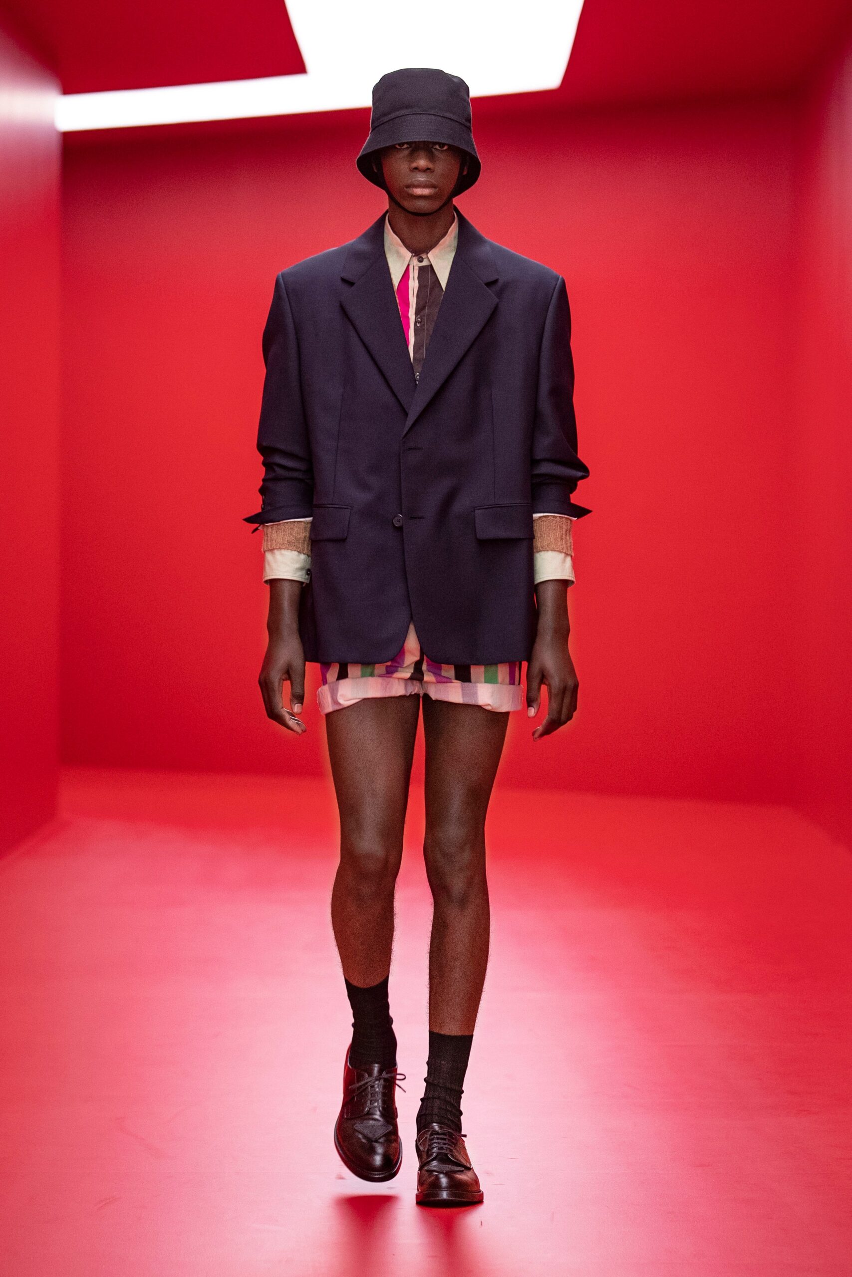Prada S/S 22 Menswear Look 17