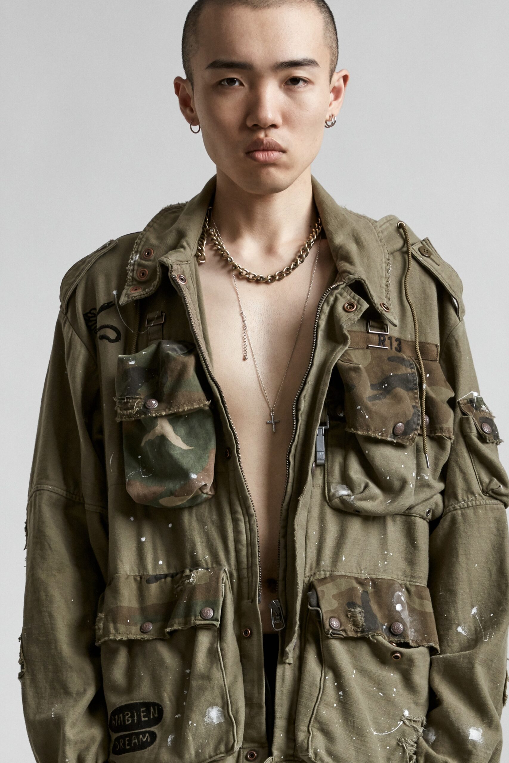 R13 S/S 19 Menswear Look 17