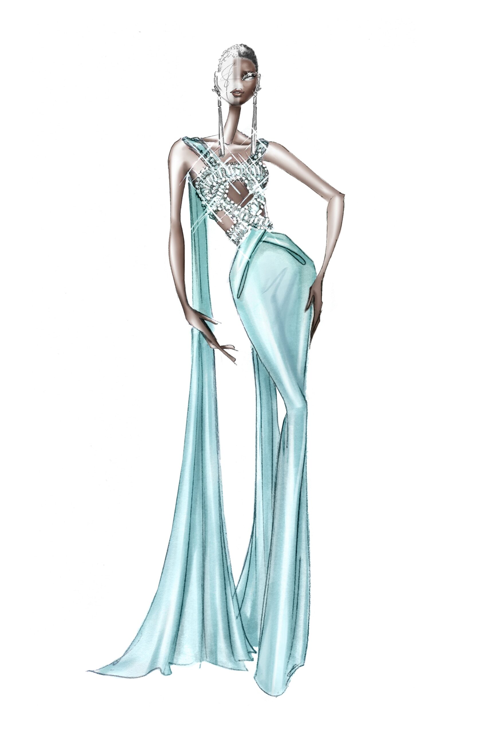 Ralph & Russo F/W 20 Couture Look 17