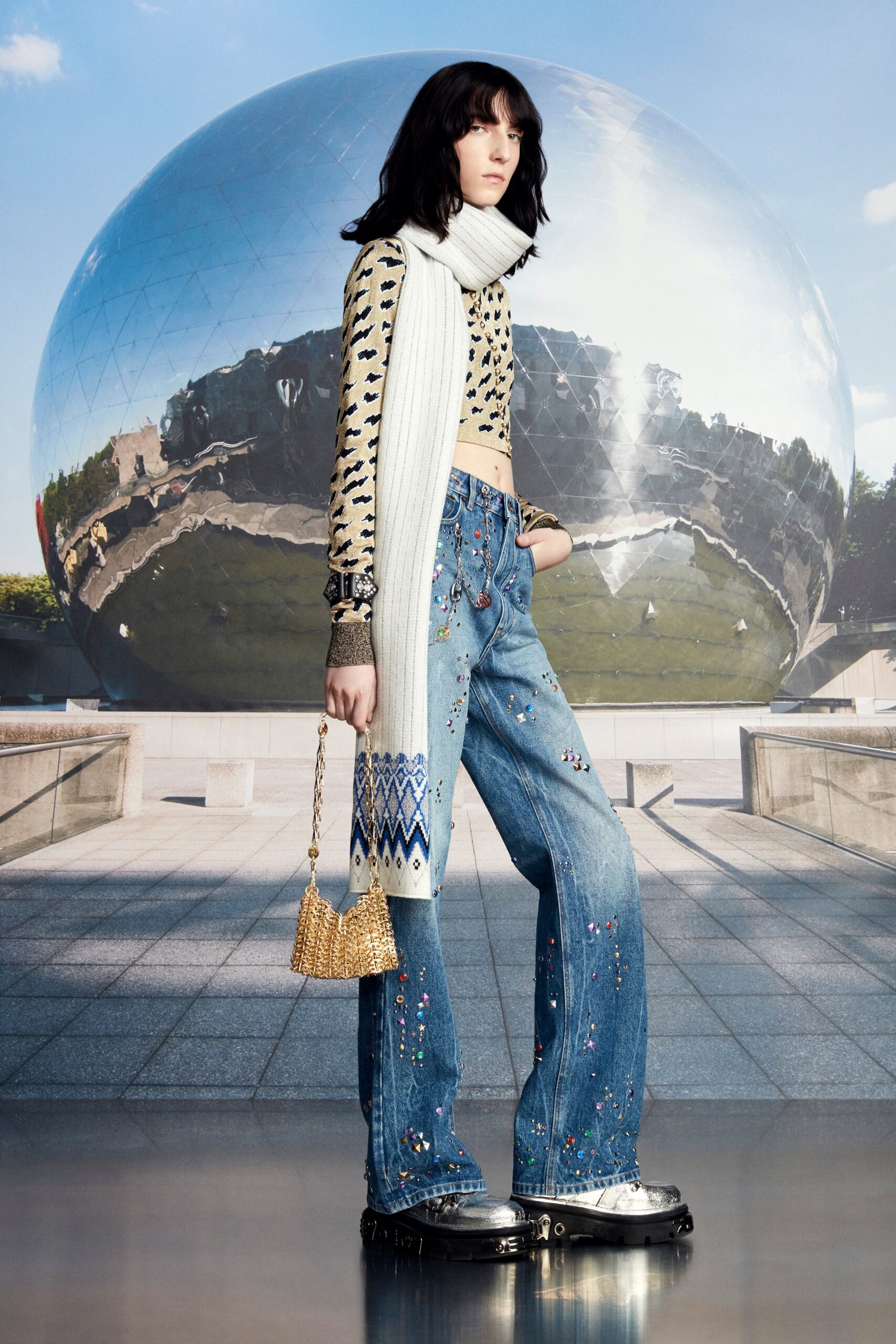 Rabanne F/W 23 Look 17