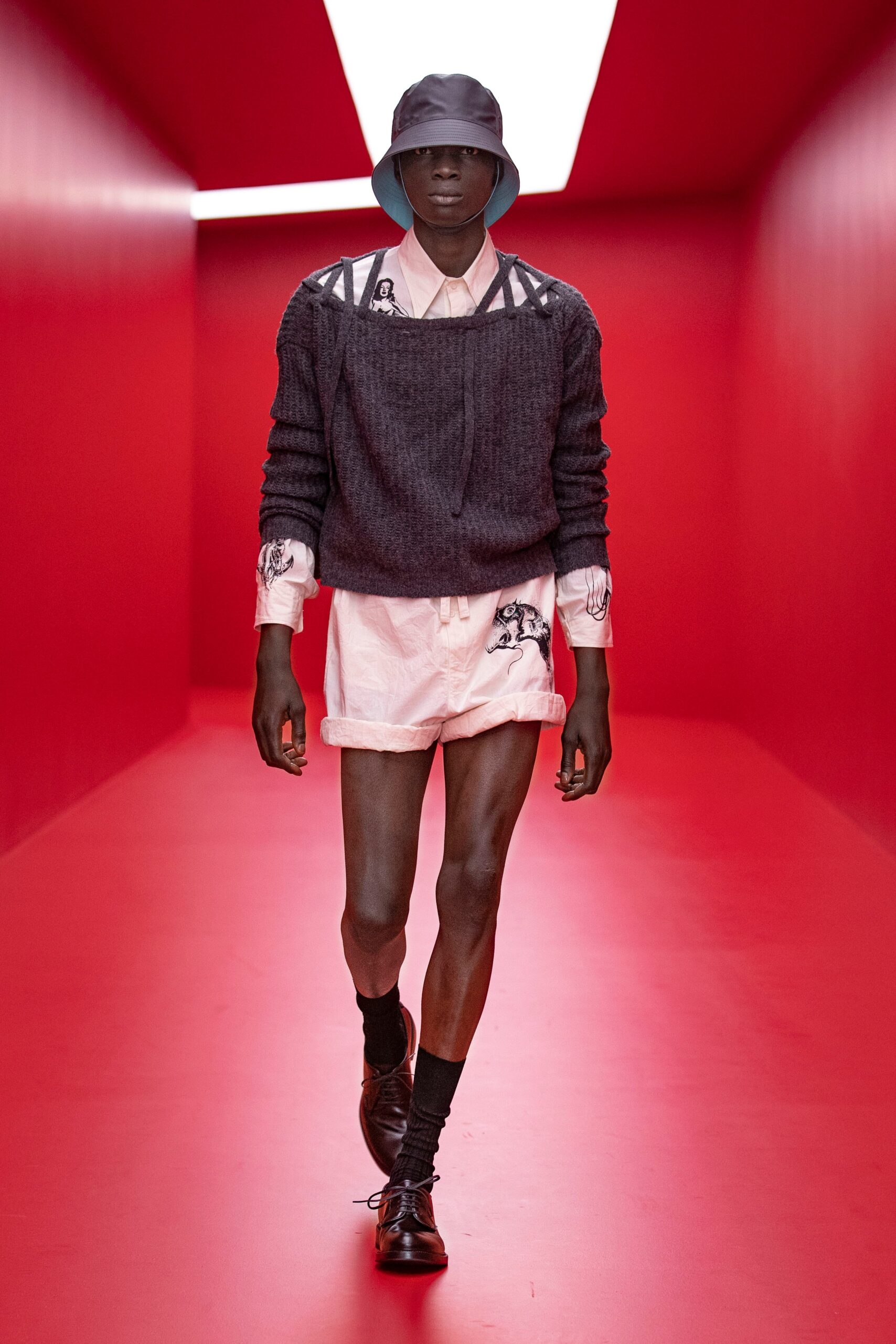 Prada S/S 22 Menswear Look 19