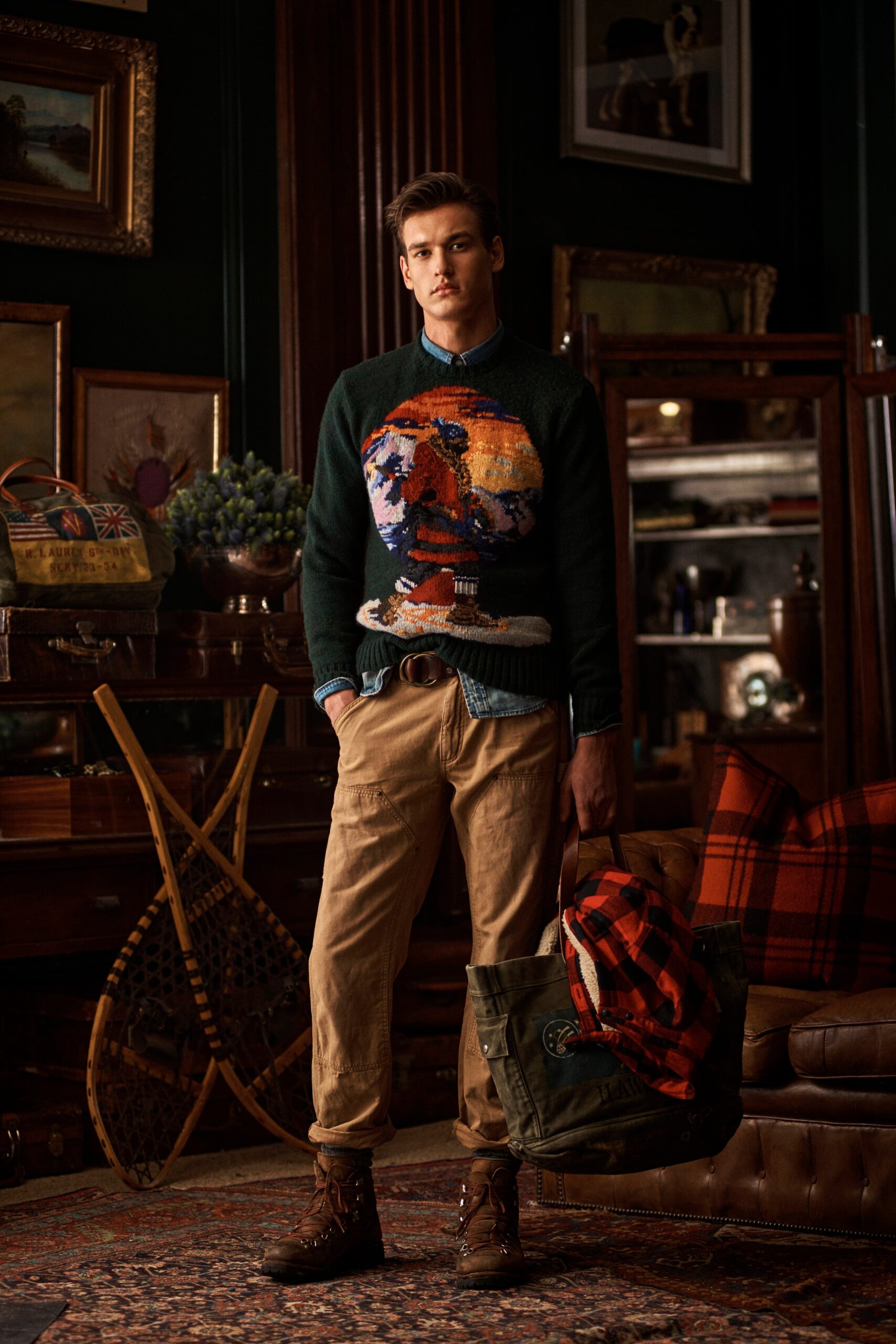 Polo Ralph Lauren F/W 20 Menswear Look 20