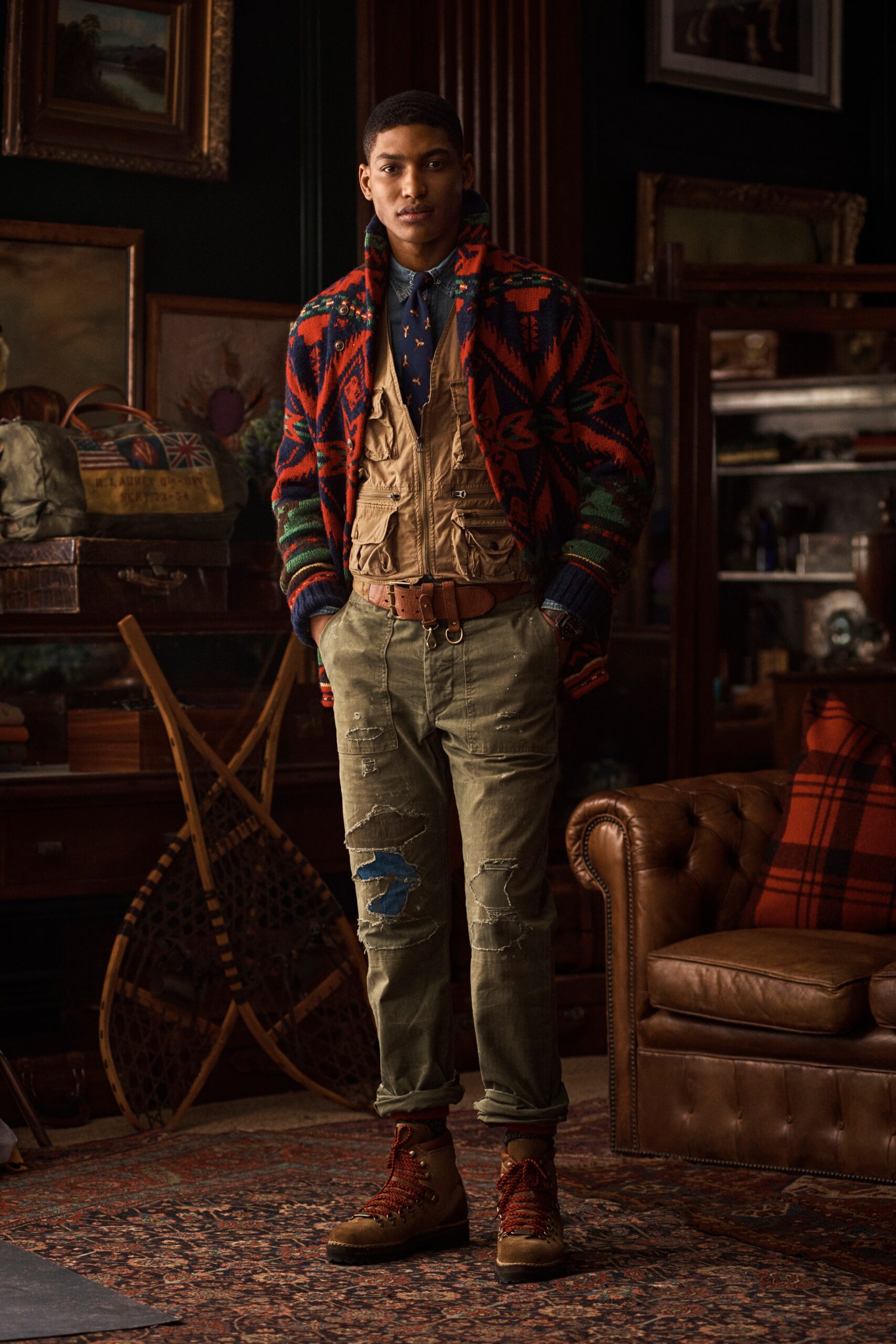 Polo Ralph Lauren F/W 20 Menswear Look 21