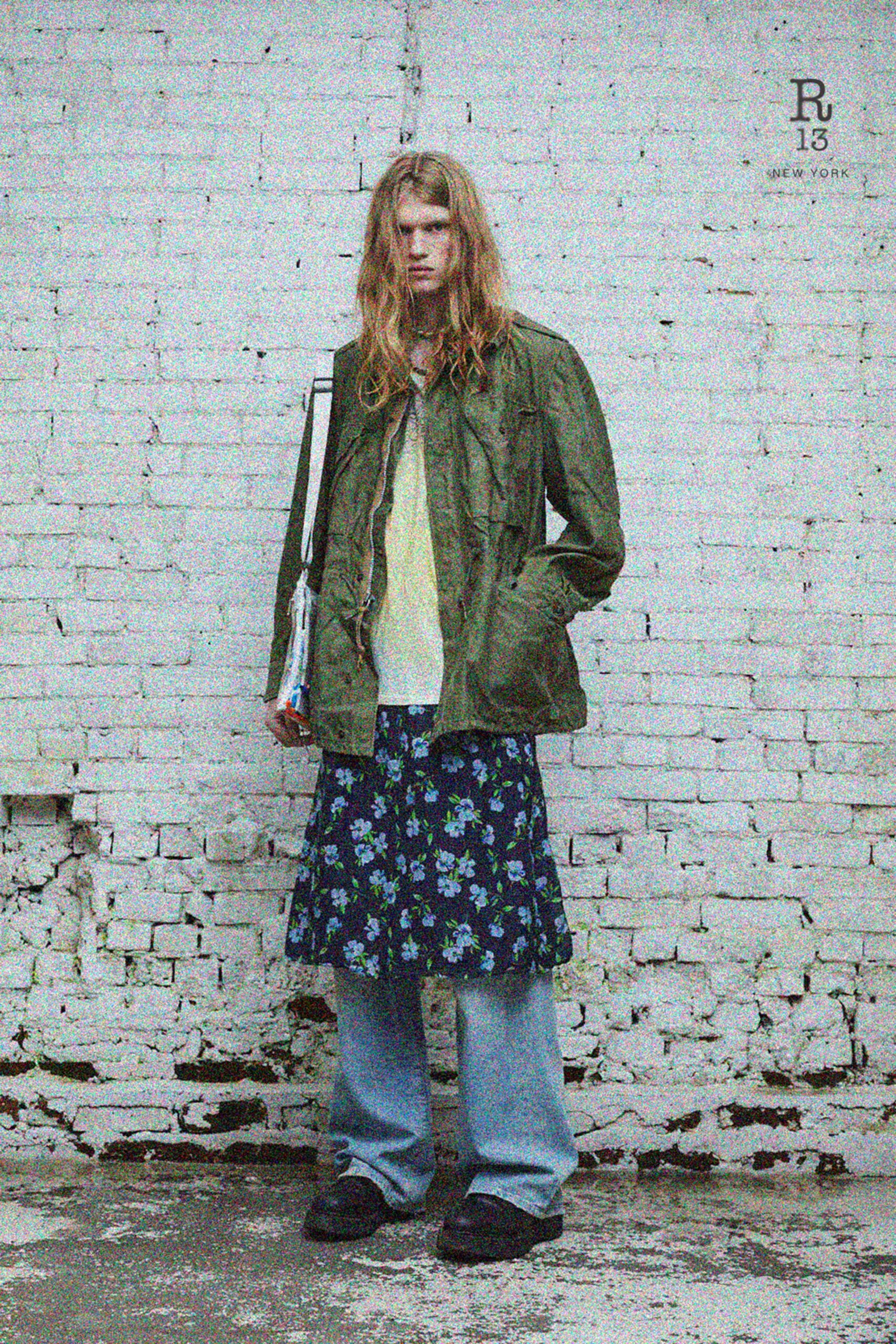 R13 S/S 22 Menswear Look 24