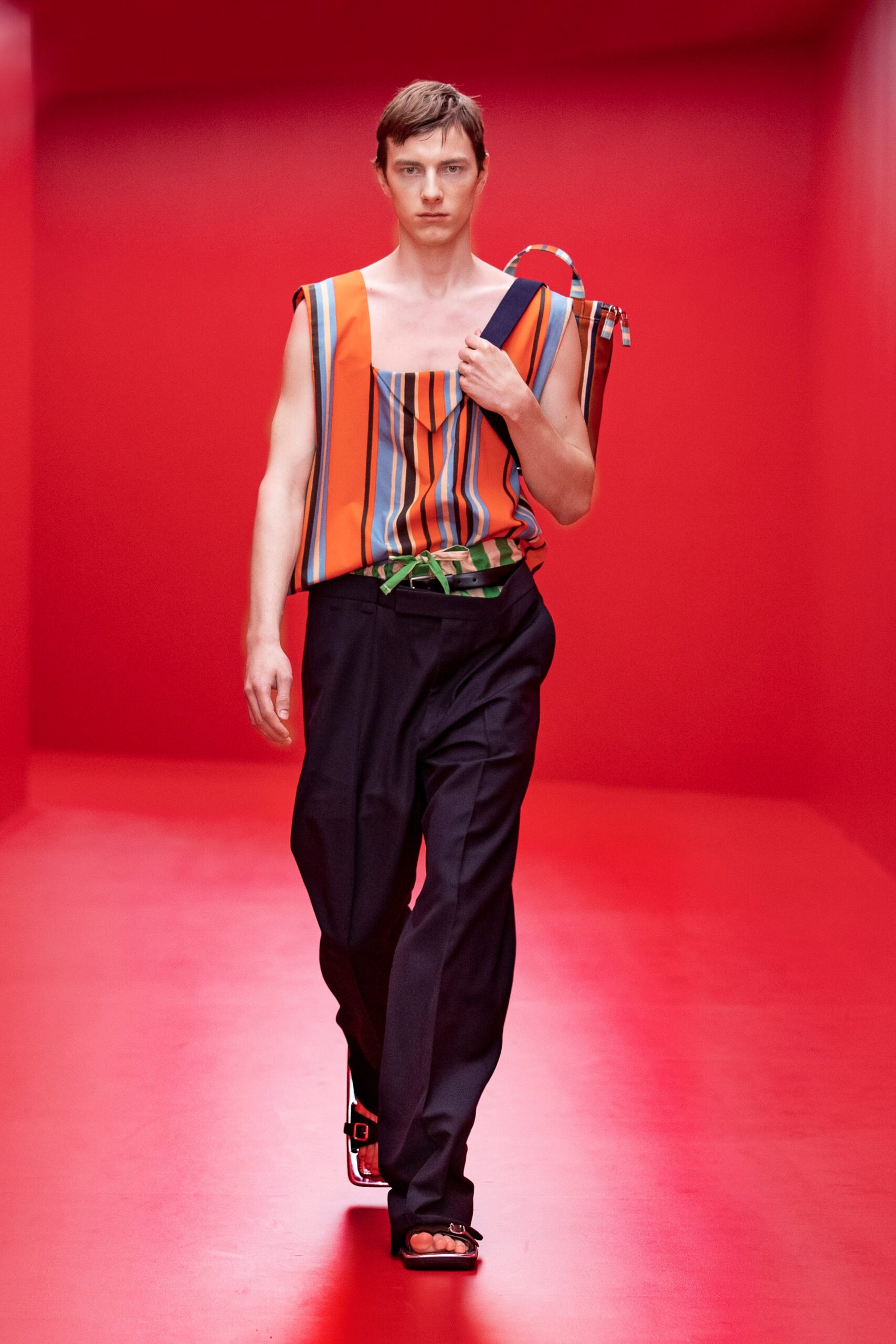 Prada S/S 22 Menswear Look 26