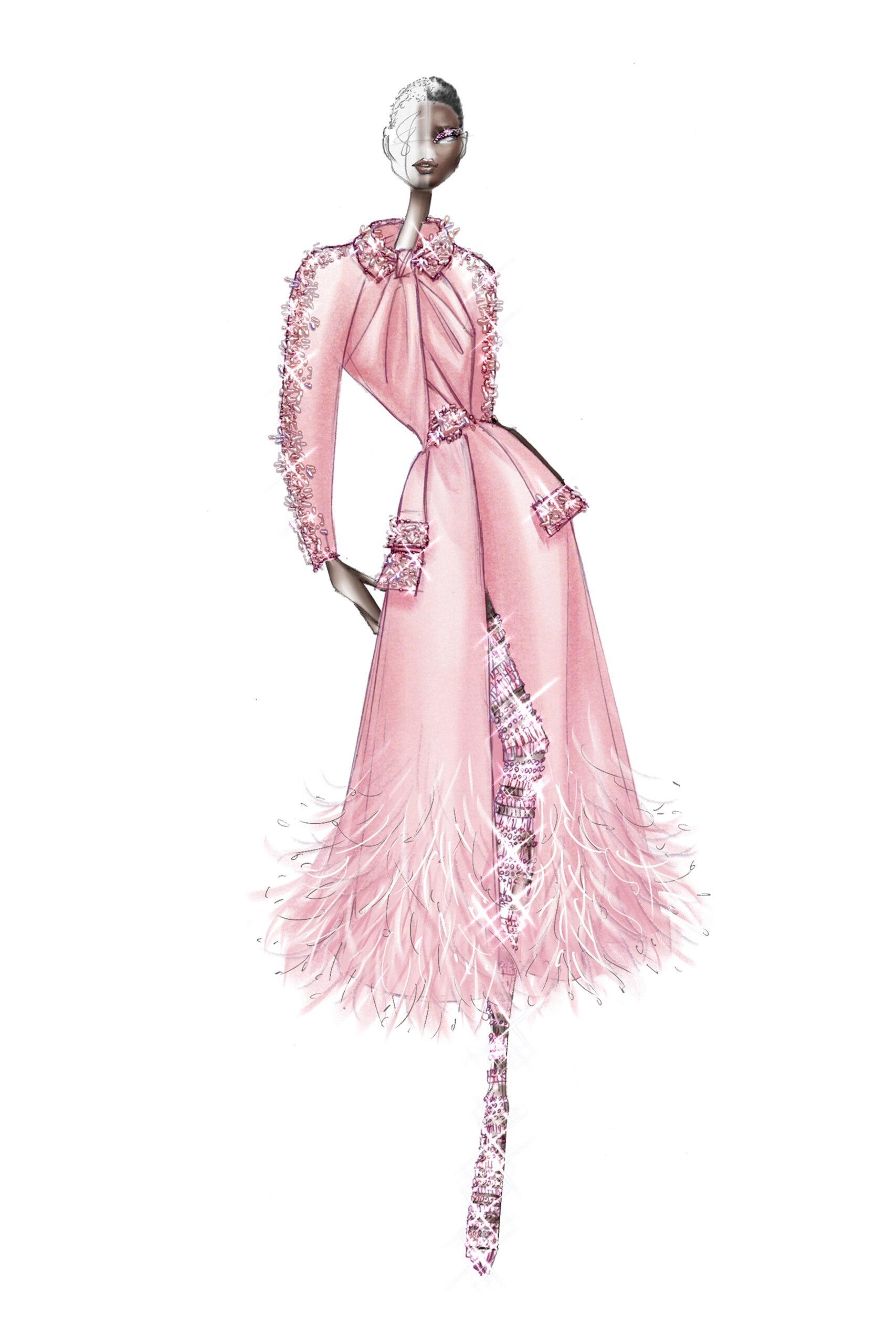 Ralph & Russo F/W 20 Couture Look 28