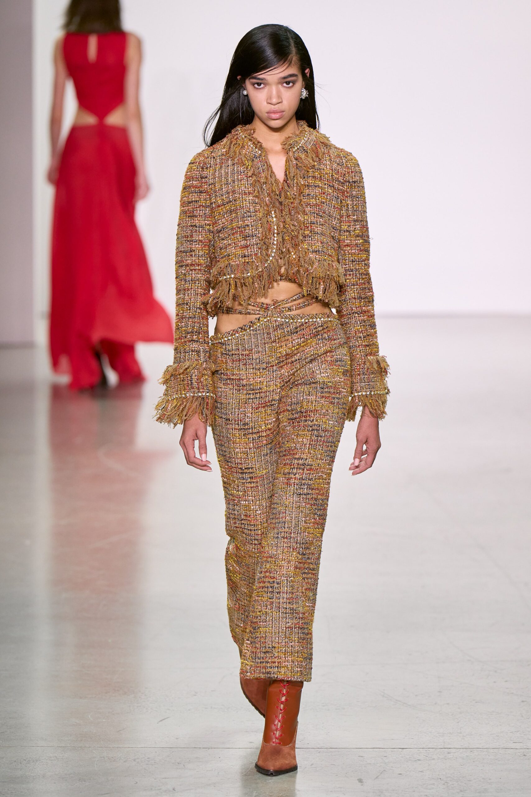 Prabal Gurung F/W 22 Look 30