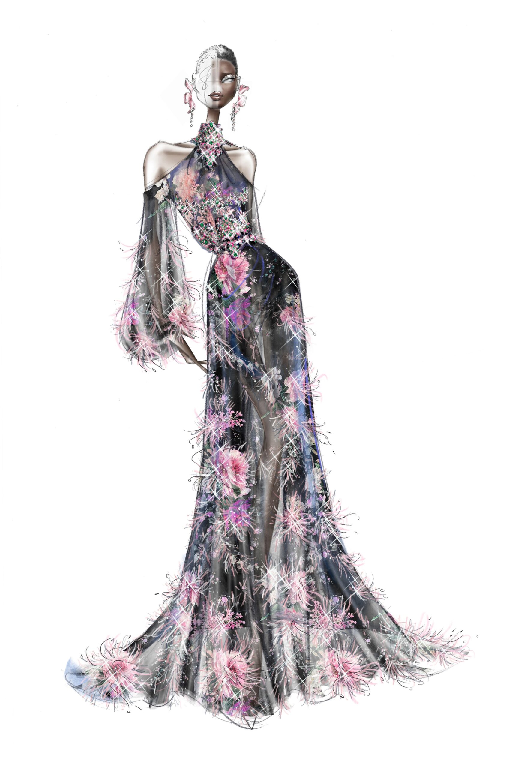 Ralph & Russo F/W 20 Couture Look 32